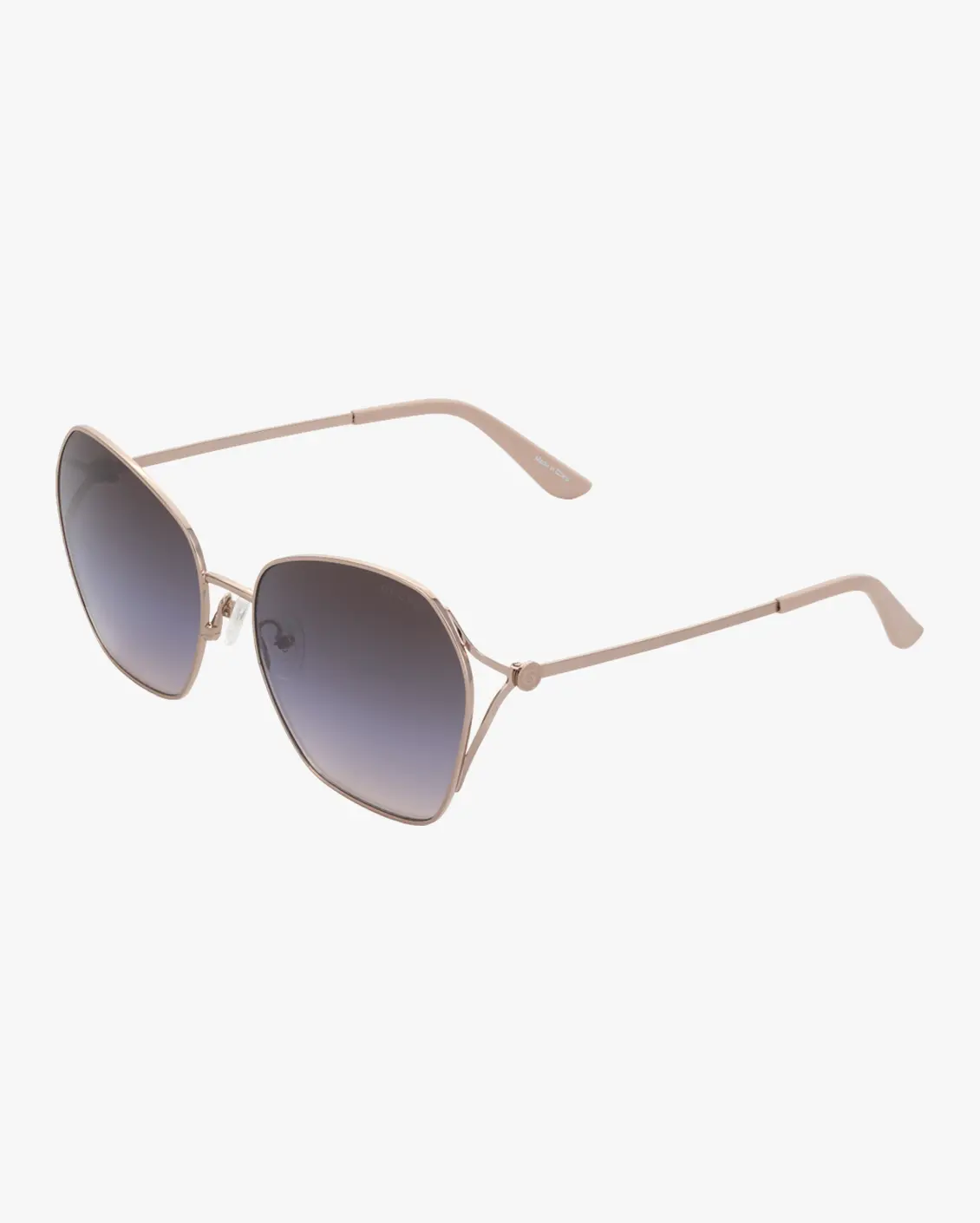 Irregular Sunglasses in Gold