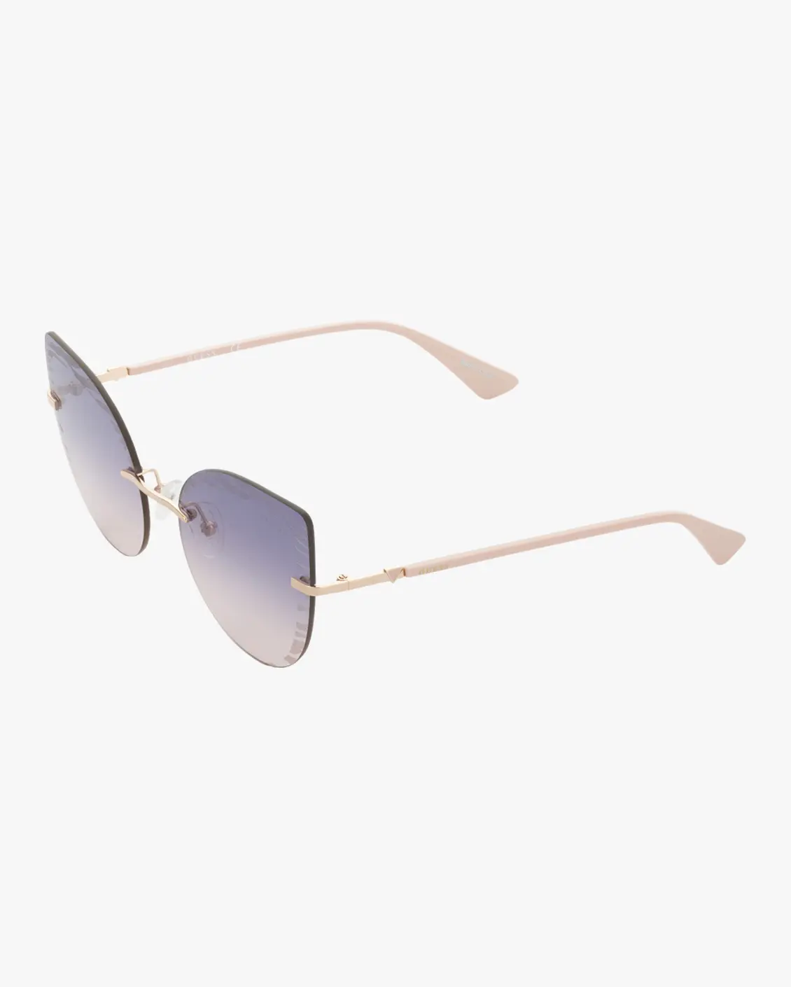 Cat Eye Sunglasses in Gold