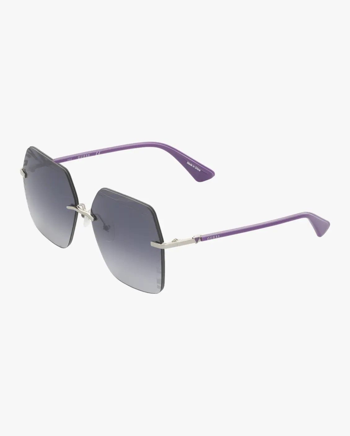 Square Sunglasses in Silver