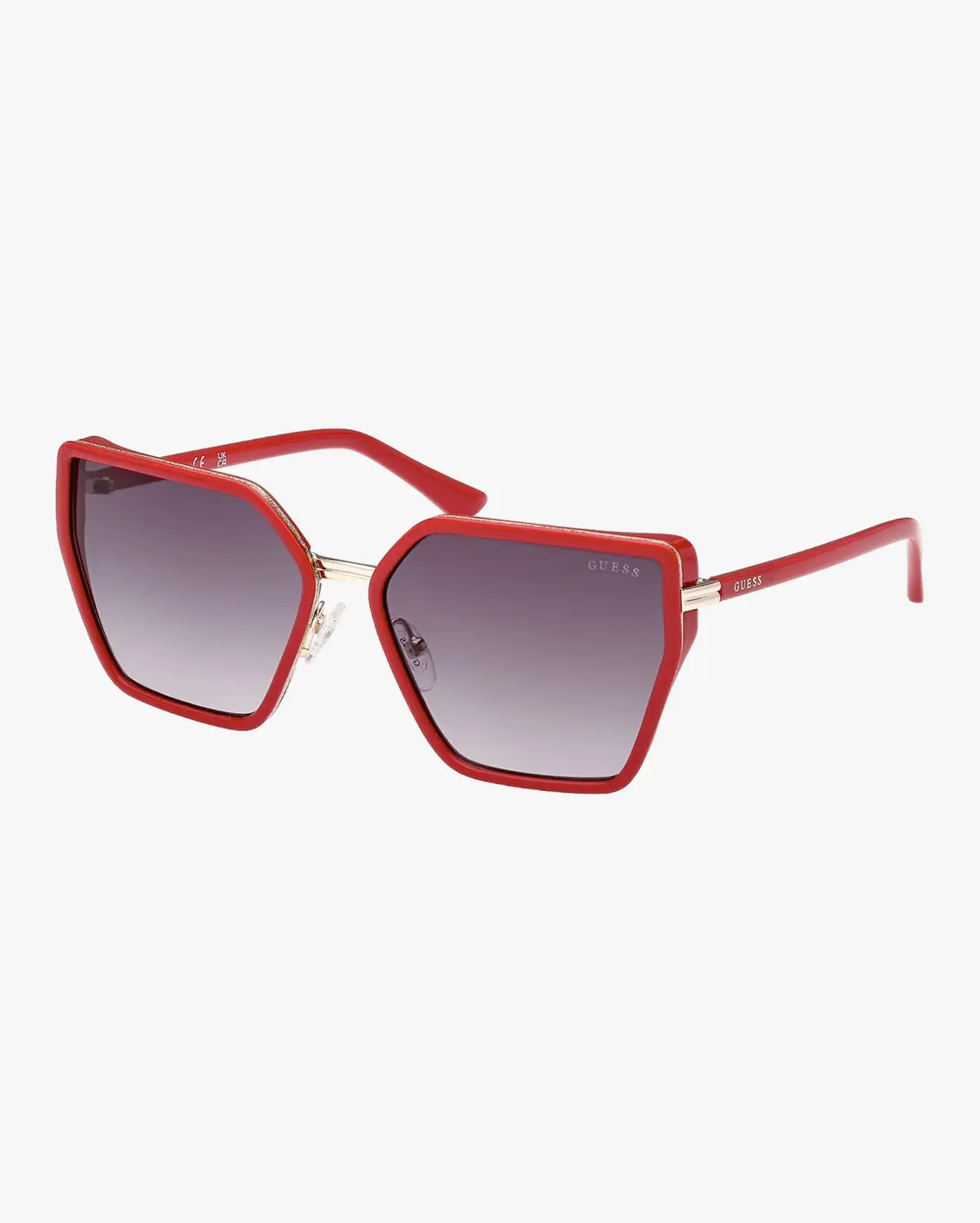 Square Sunglasses in Red