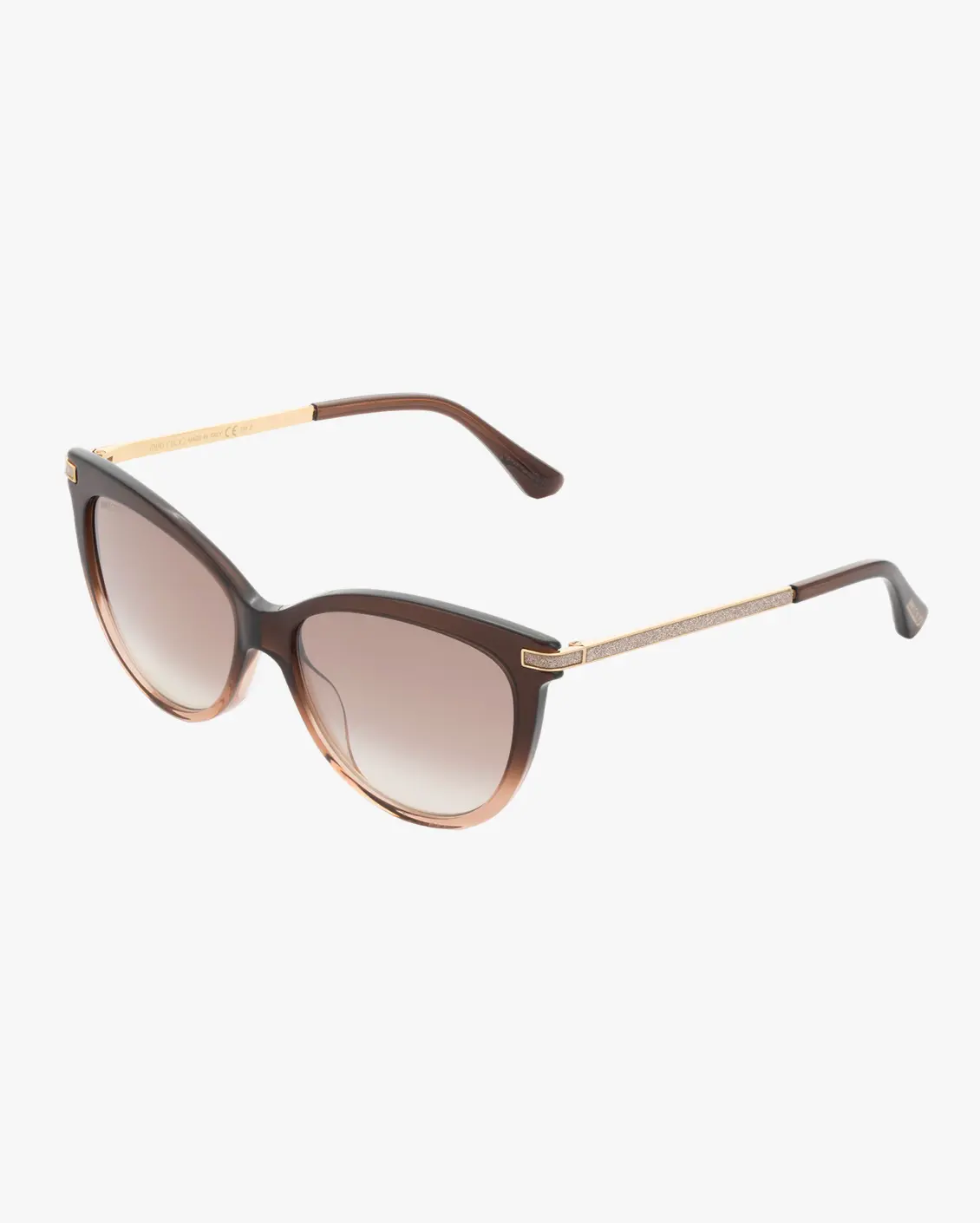 Cat Eye Sunglasses in Brown