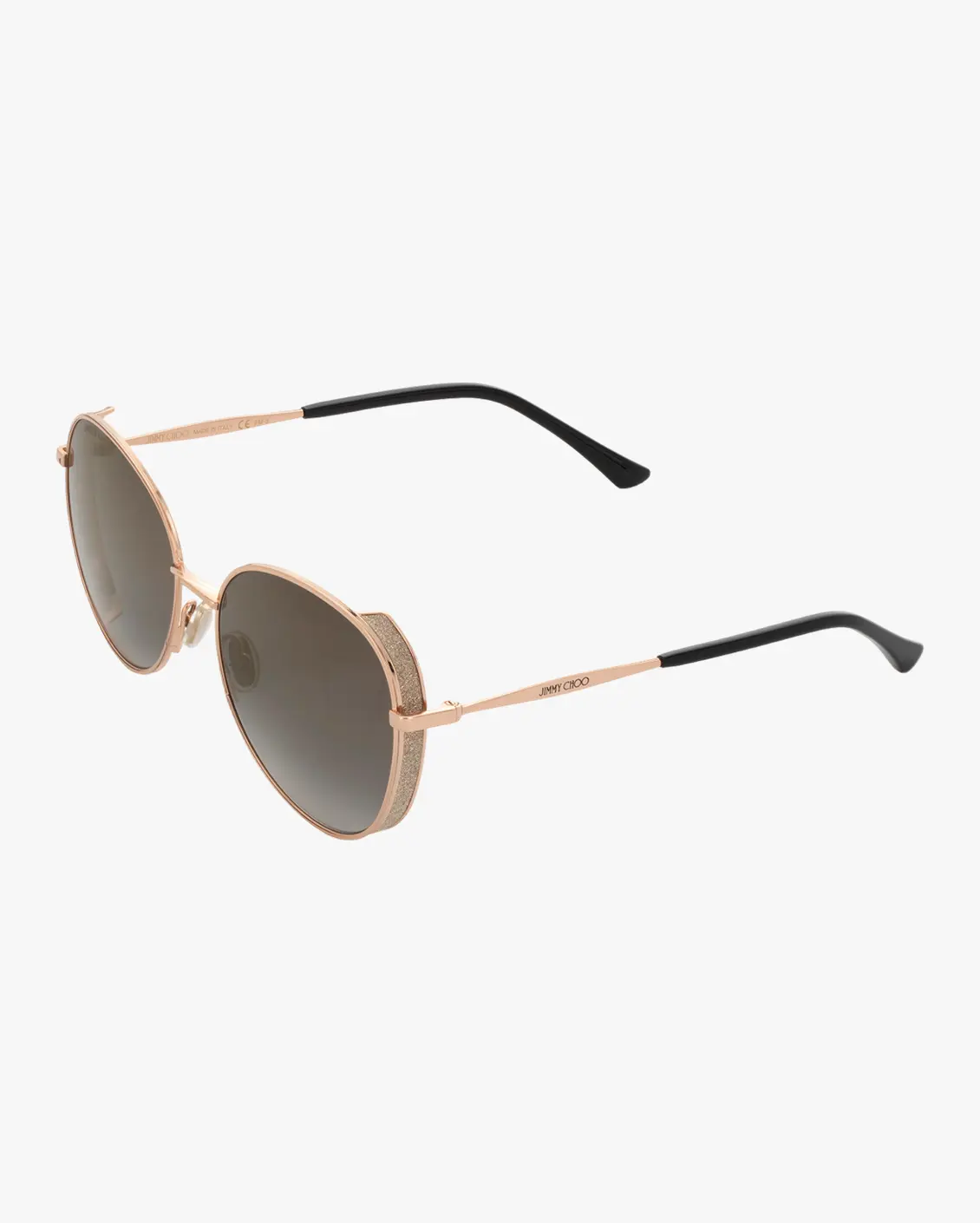 Round Sunglasses in Gold