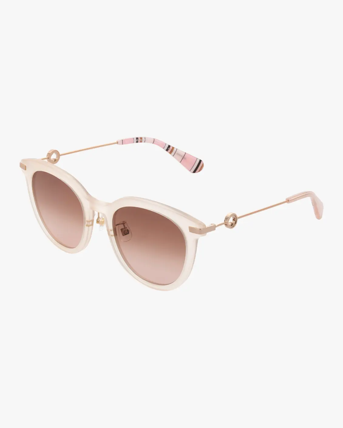 Round Sunglasses in Pink