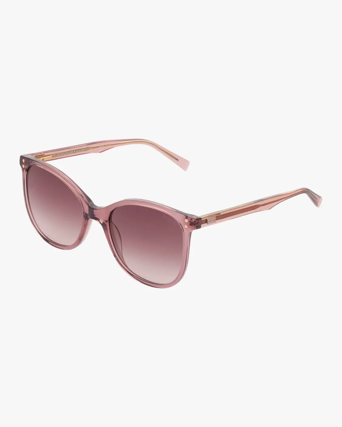 Round Sunglasses in Pink