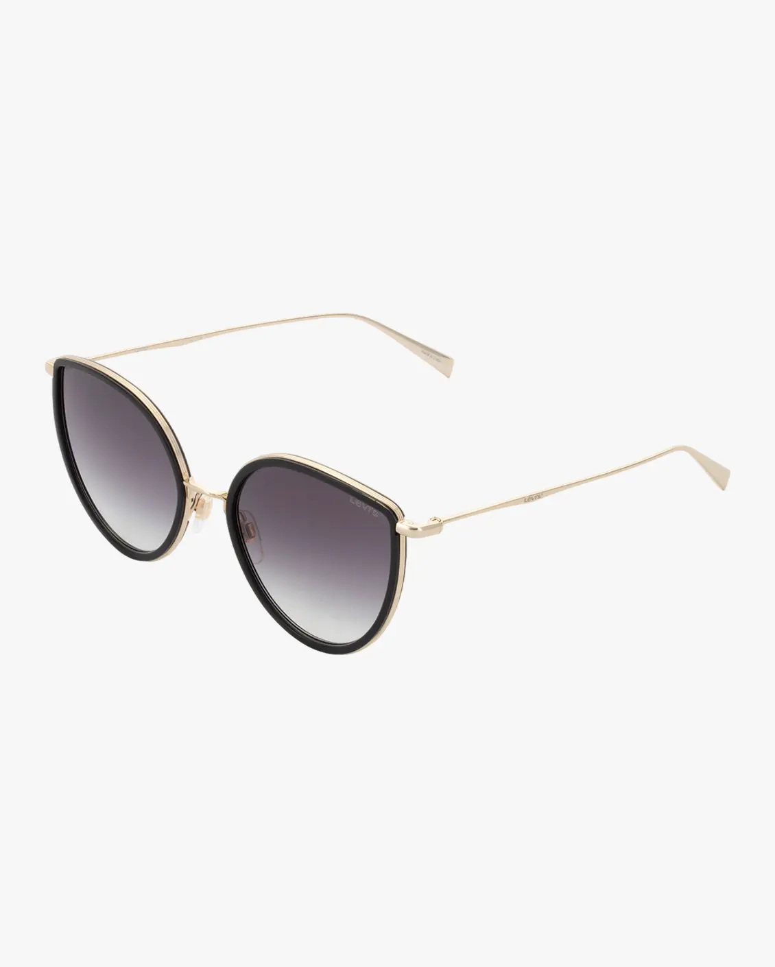 Cat Eye Sunglasses in Gold