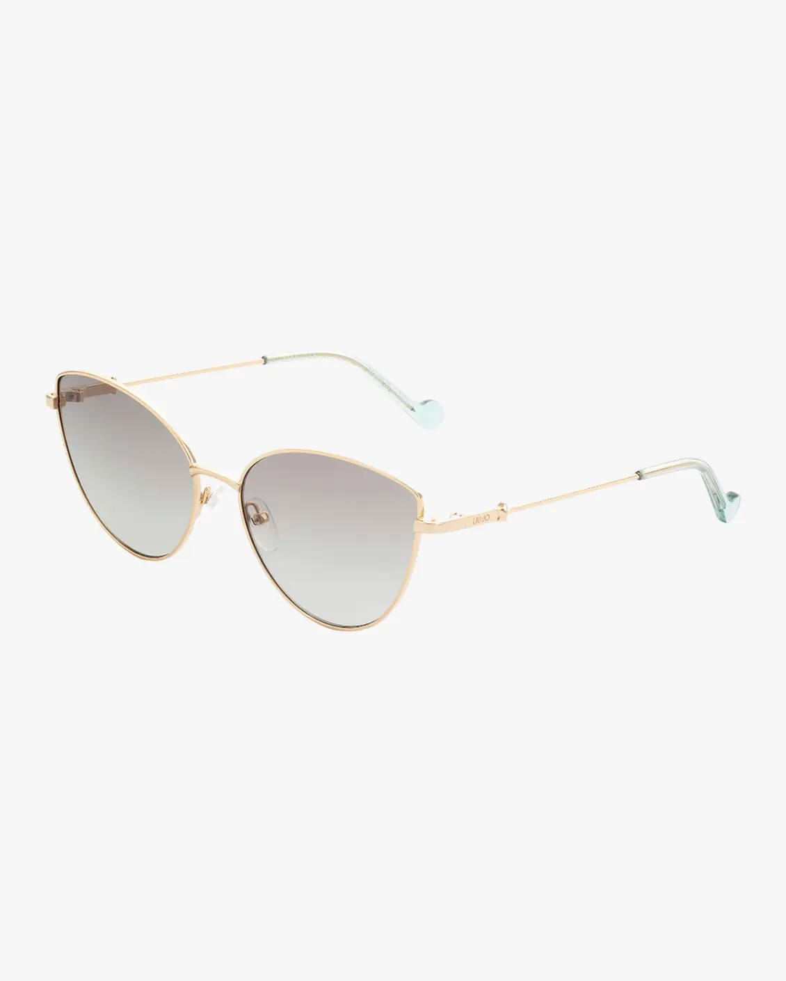 Cat Eye Sunglasses in Gold