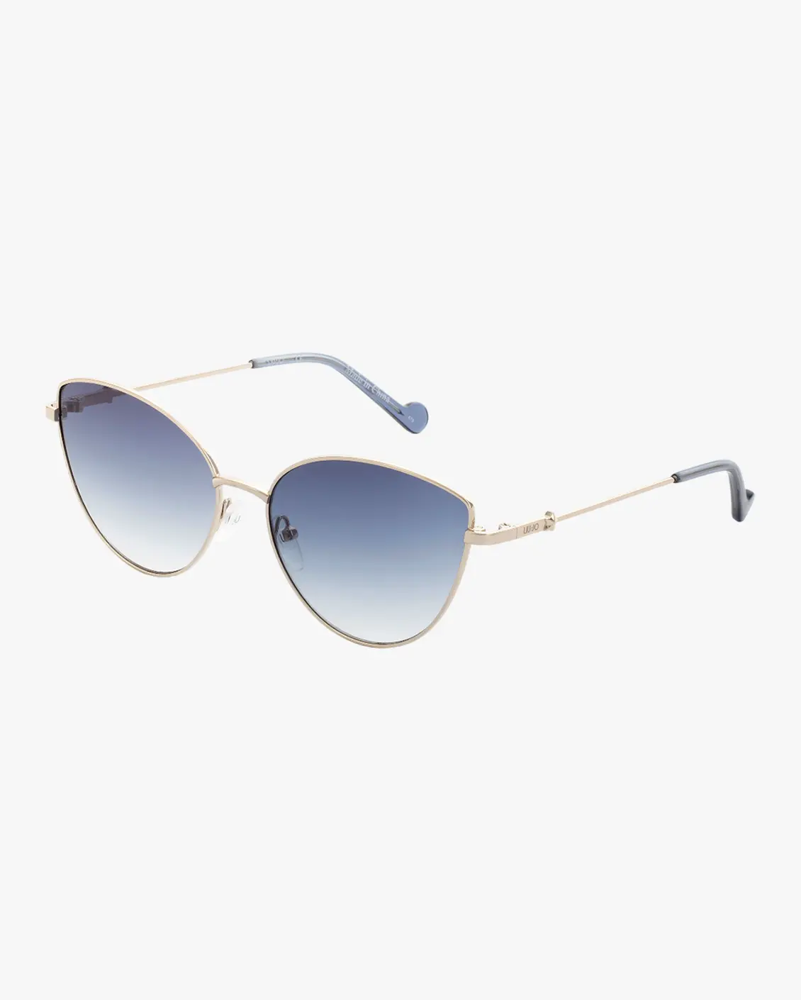 Cat Eye Sunglasses in Gold