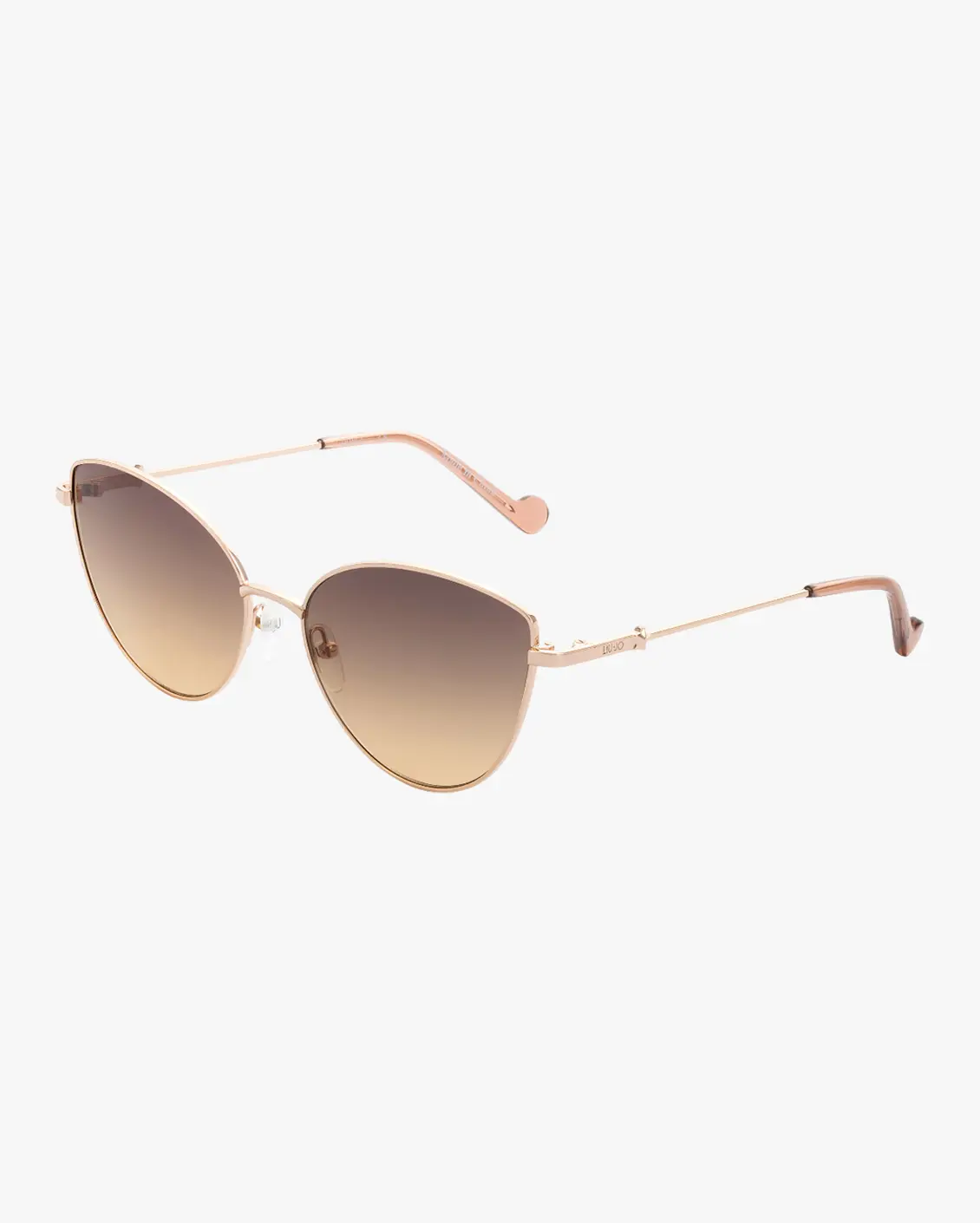 Cat Eye Sunglasses in Gold