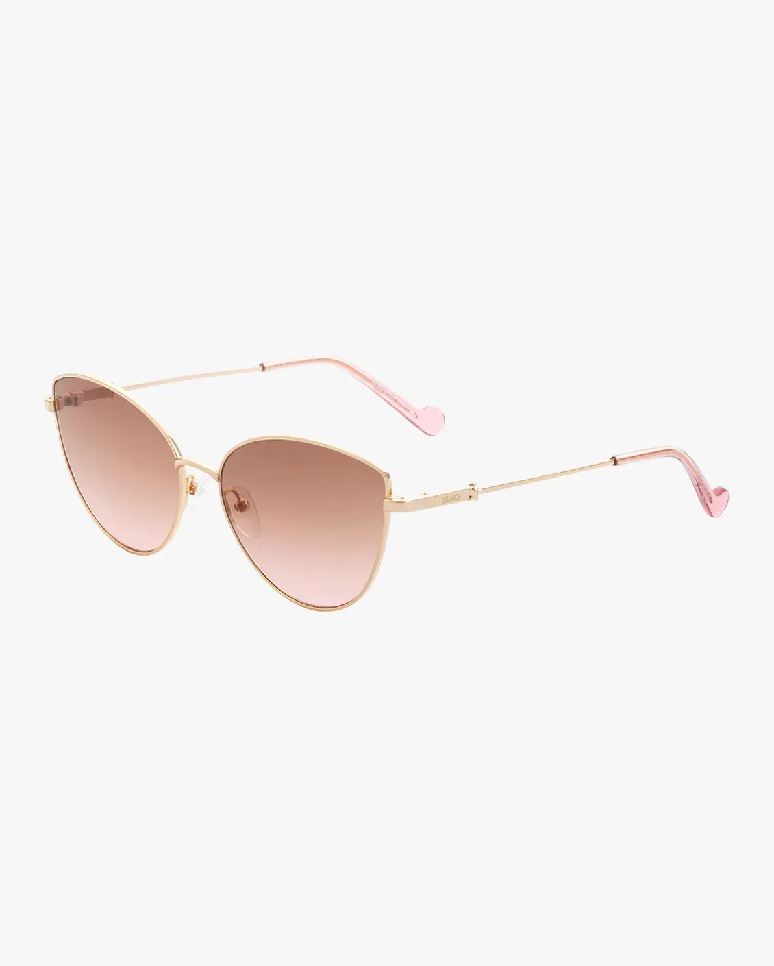 Cat Eye Sunglasses in Gold