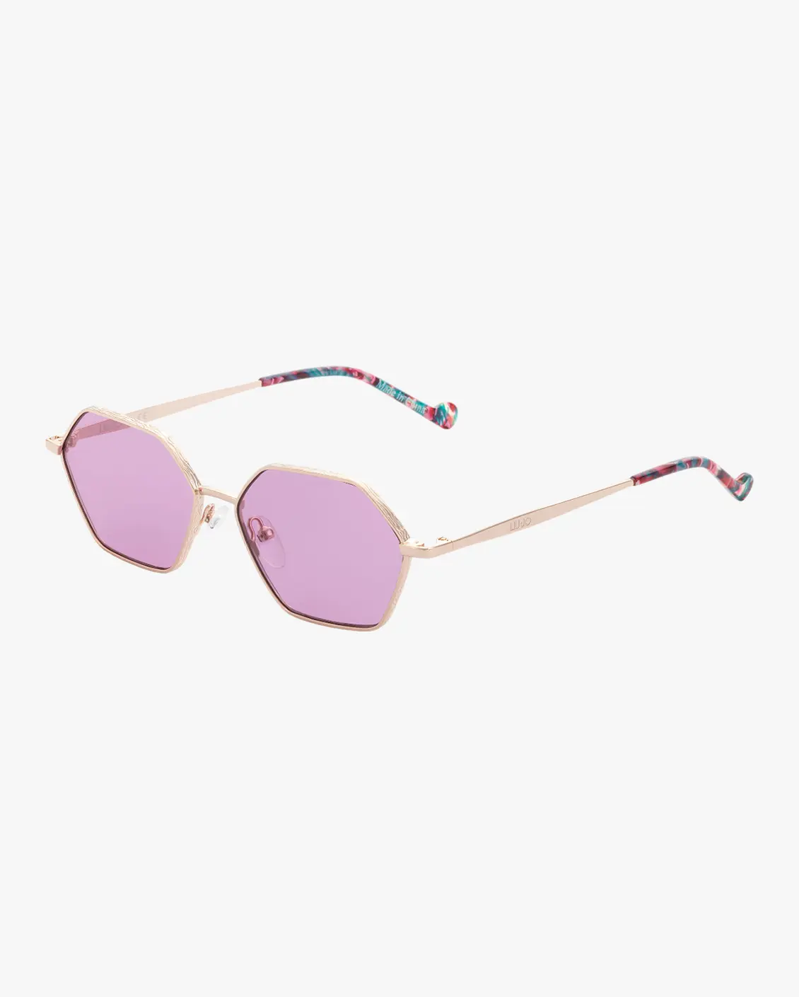 Irregular Sunglasses in Gold