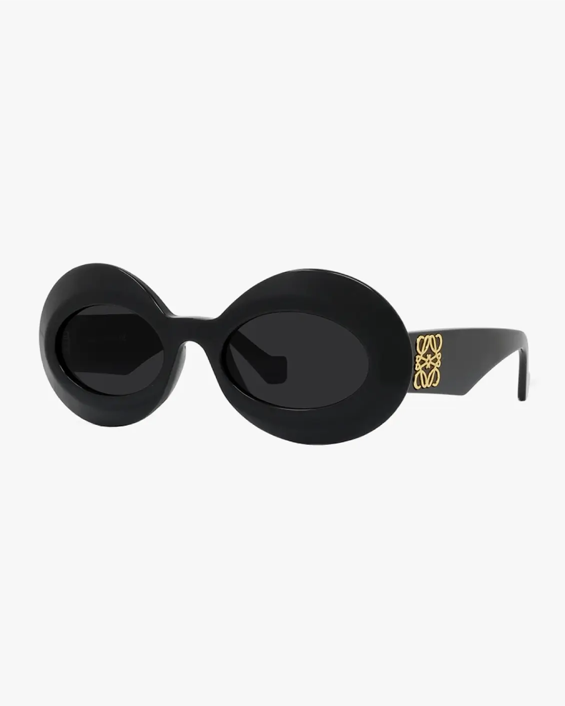 Oval Sunglasses in Black