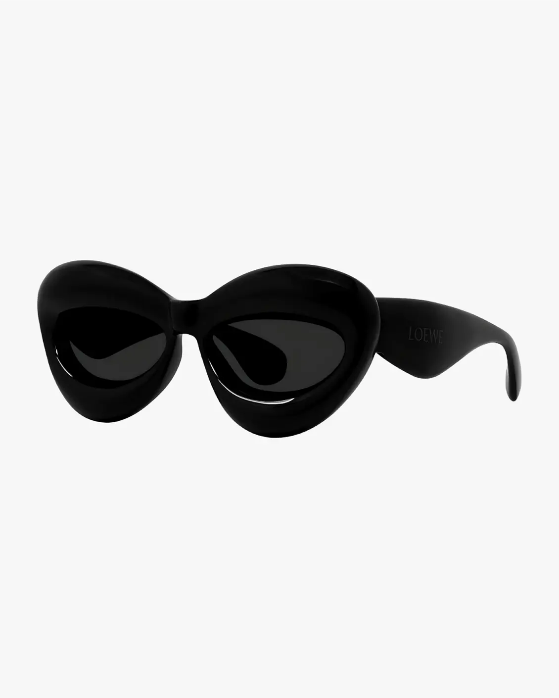 Oval Sunglasses in Black