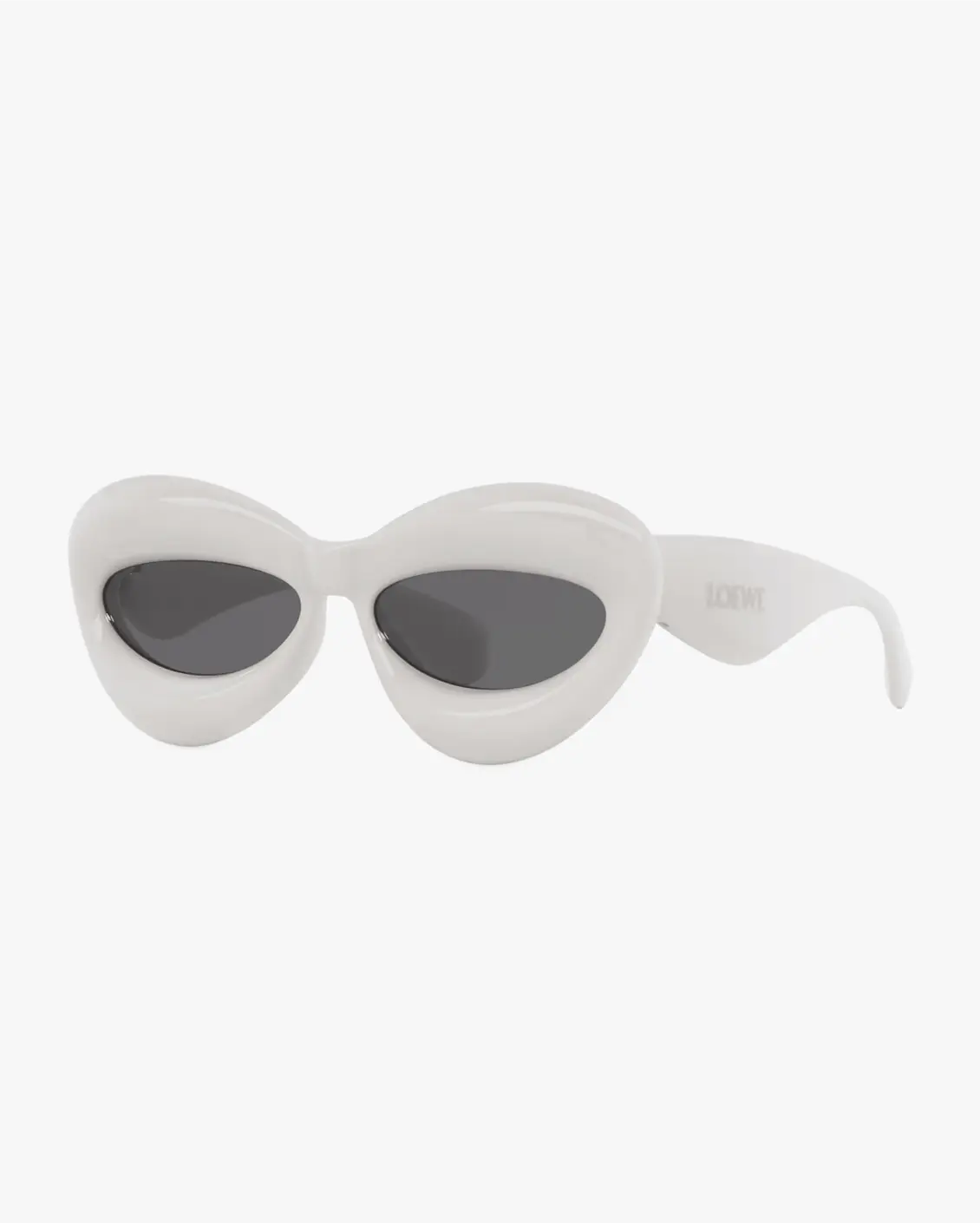 Oval Sunglasses in White