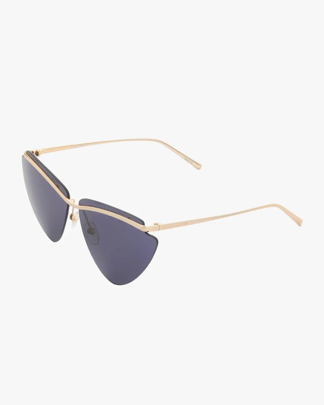 Irregular Sunglasses in Gold