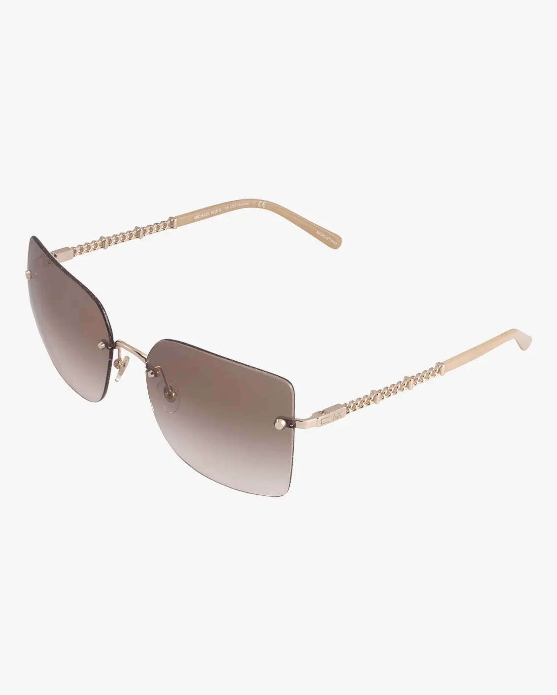 Square Sunglasses in Gold