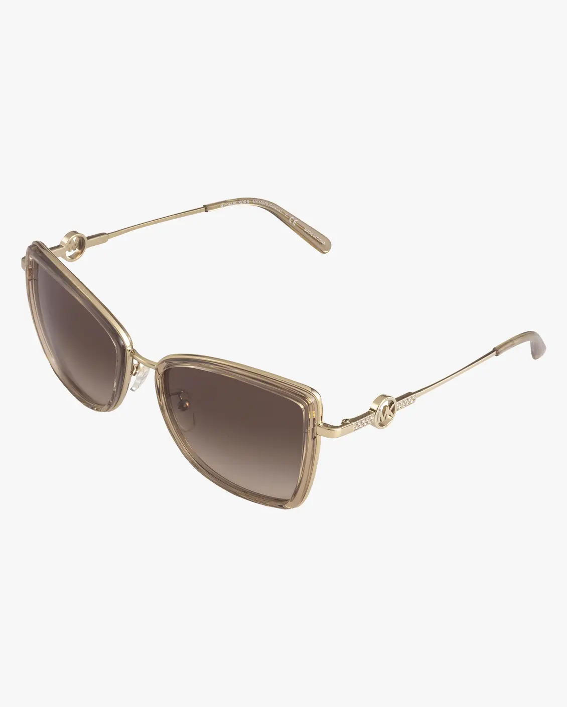 Cat Eye Sunglasses in Gold