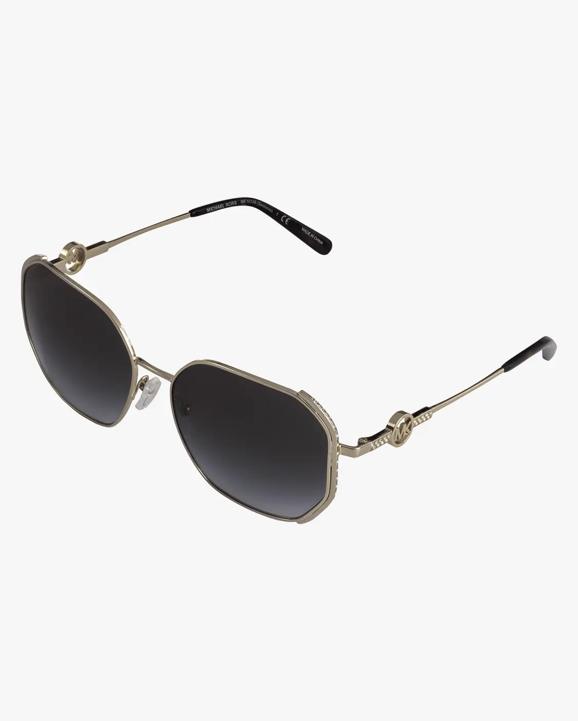 Irregular Sunglasses in Silver