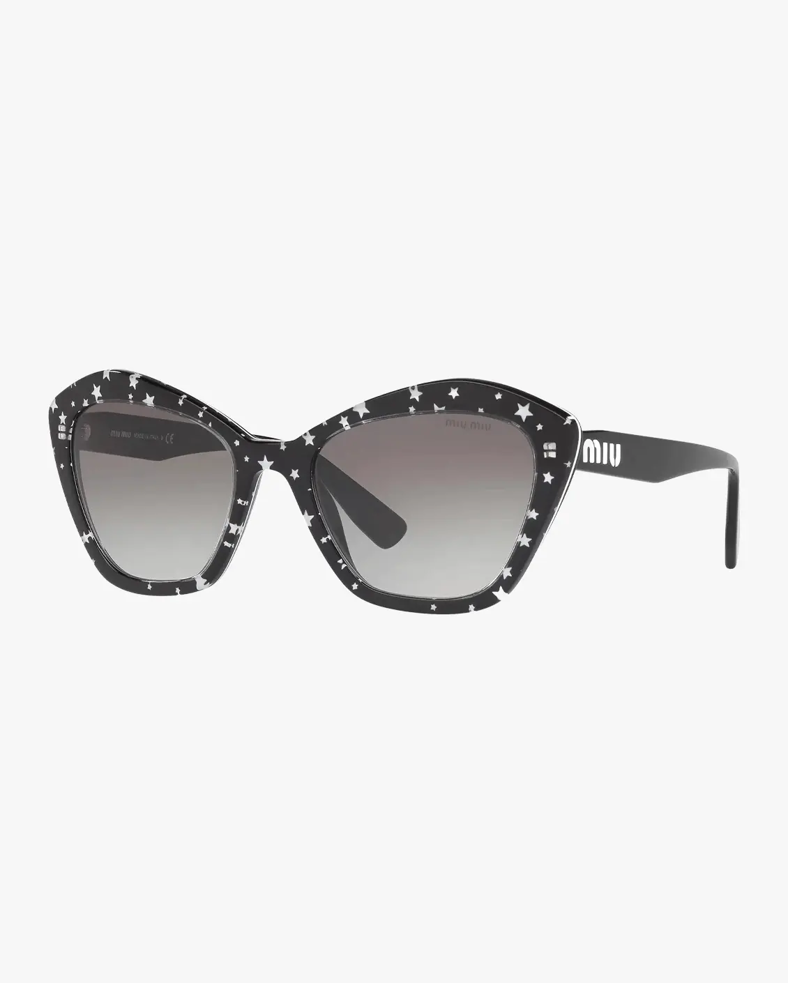 Irregular Sunglasses in Black