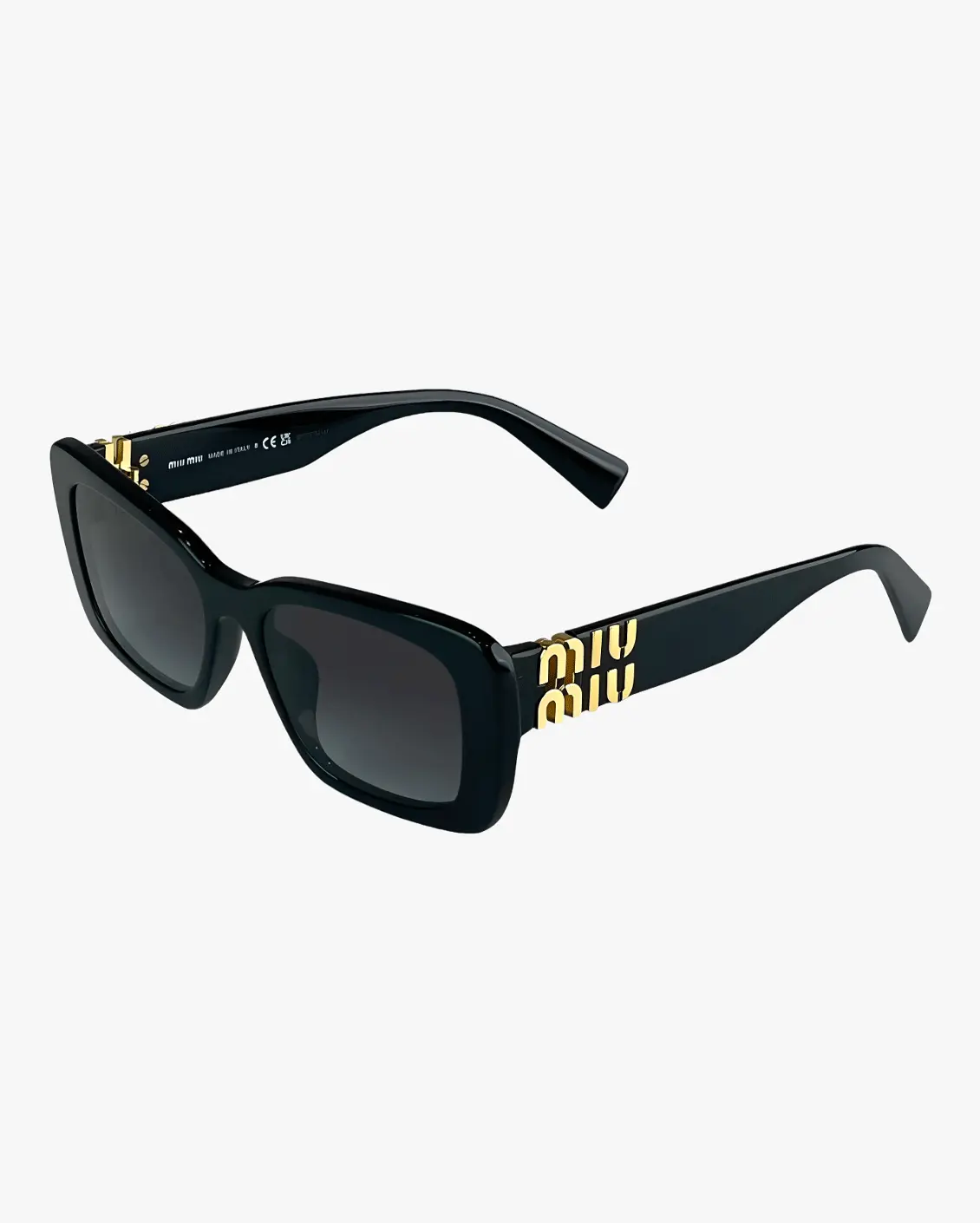 Rectangle Sunglasses in Black