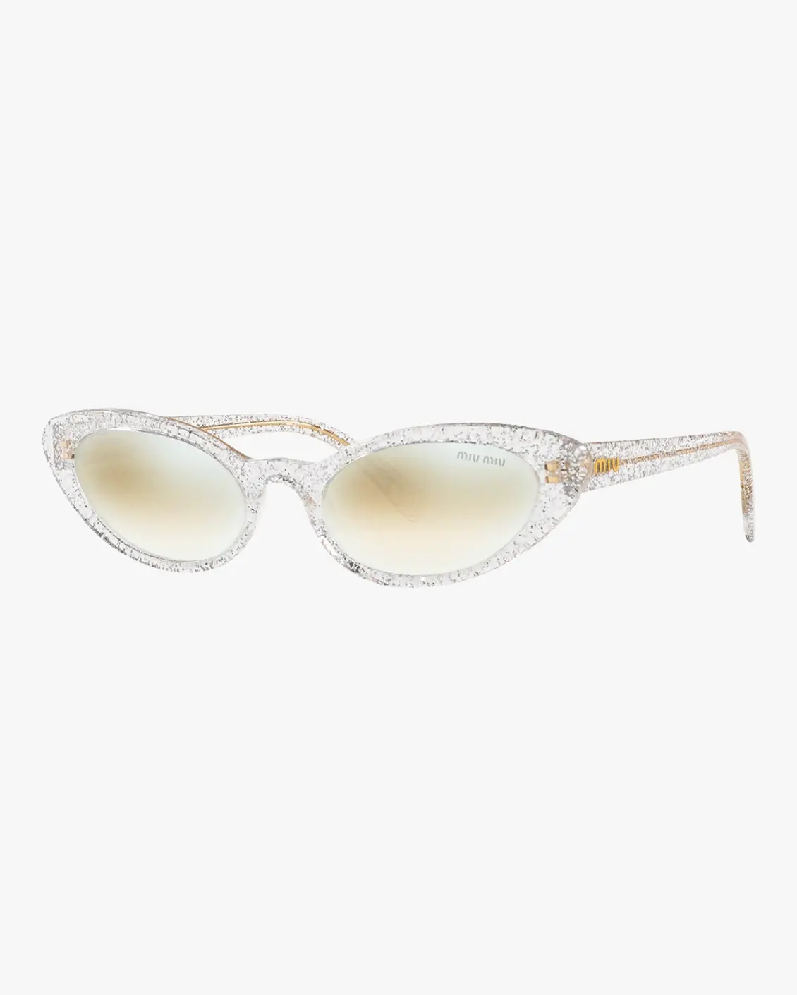 Cat Eye Sunglasses in Transparent