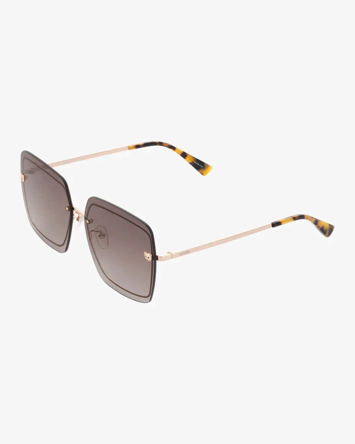 Square Sunglasses in Gold