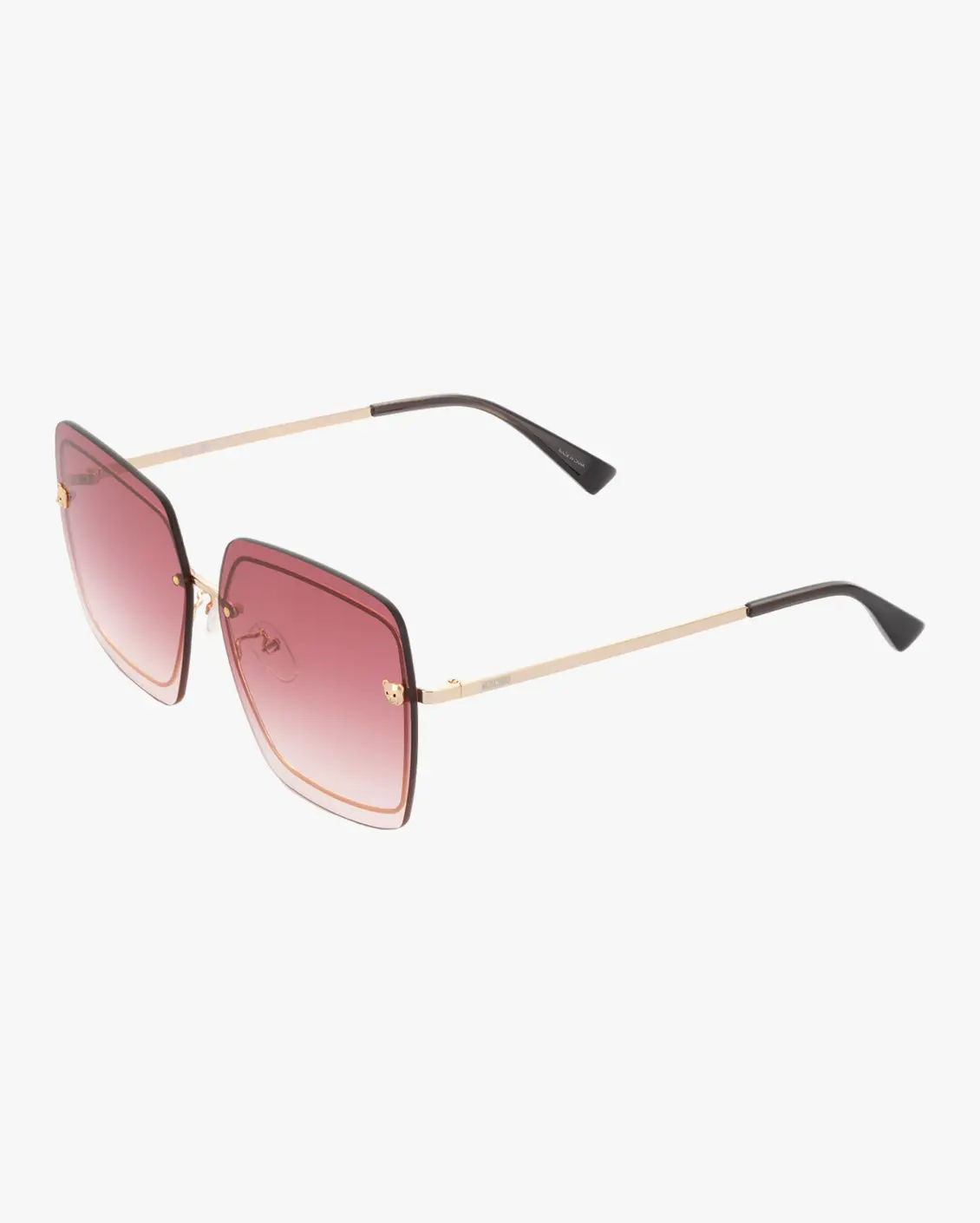 Square Sunglasses in Gold