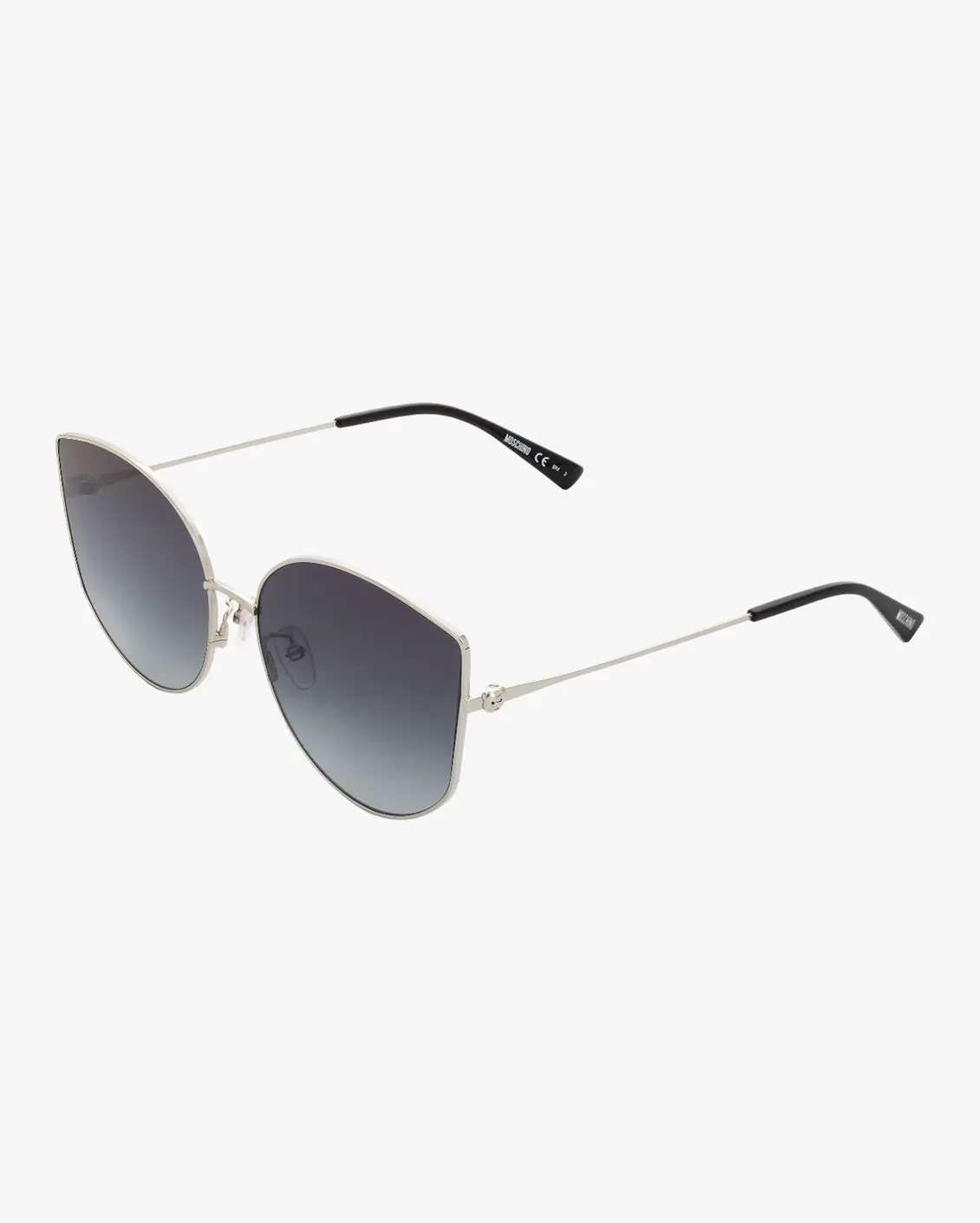 Cat Eye Sunglasses in Silver