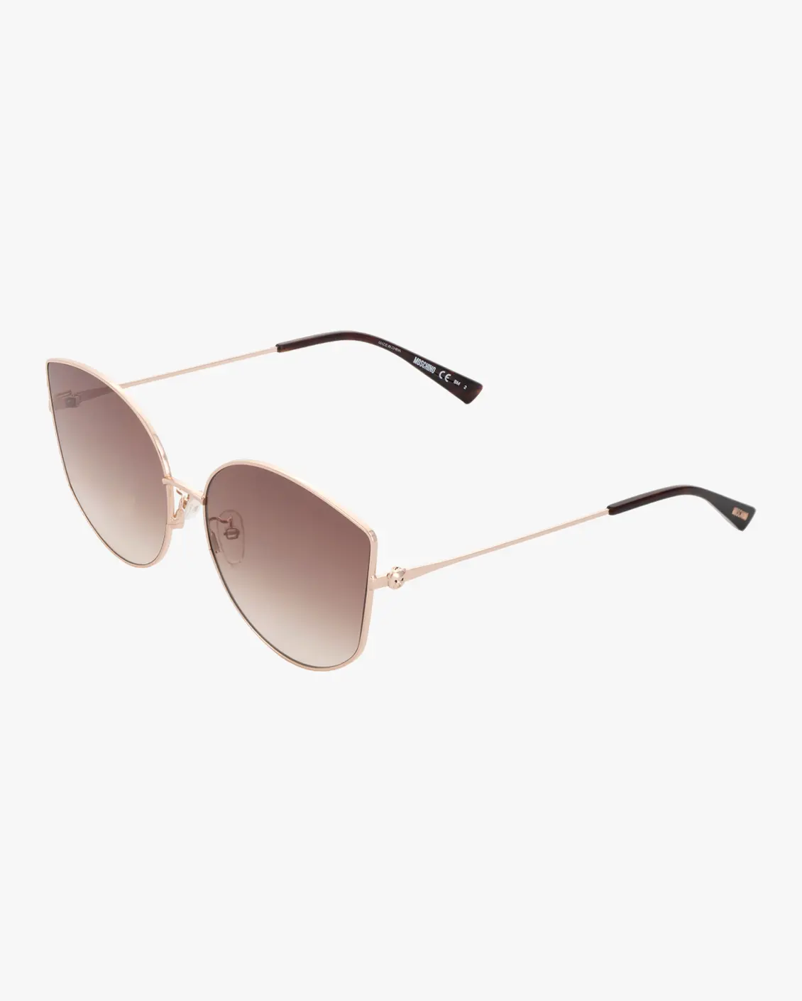 Cat Eye Sunglasses in Gold