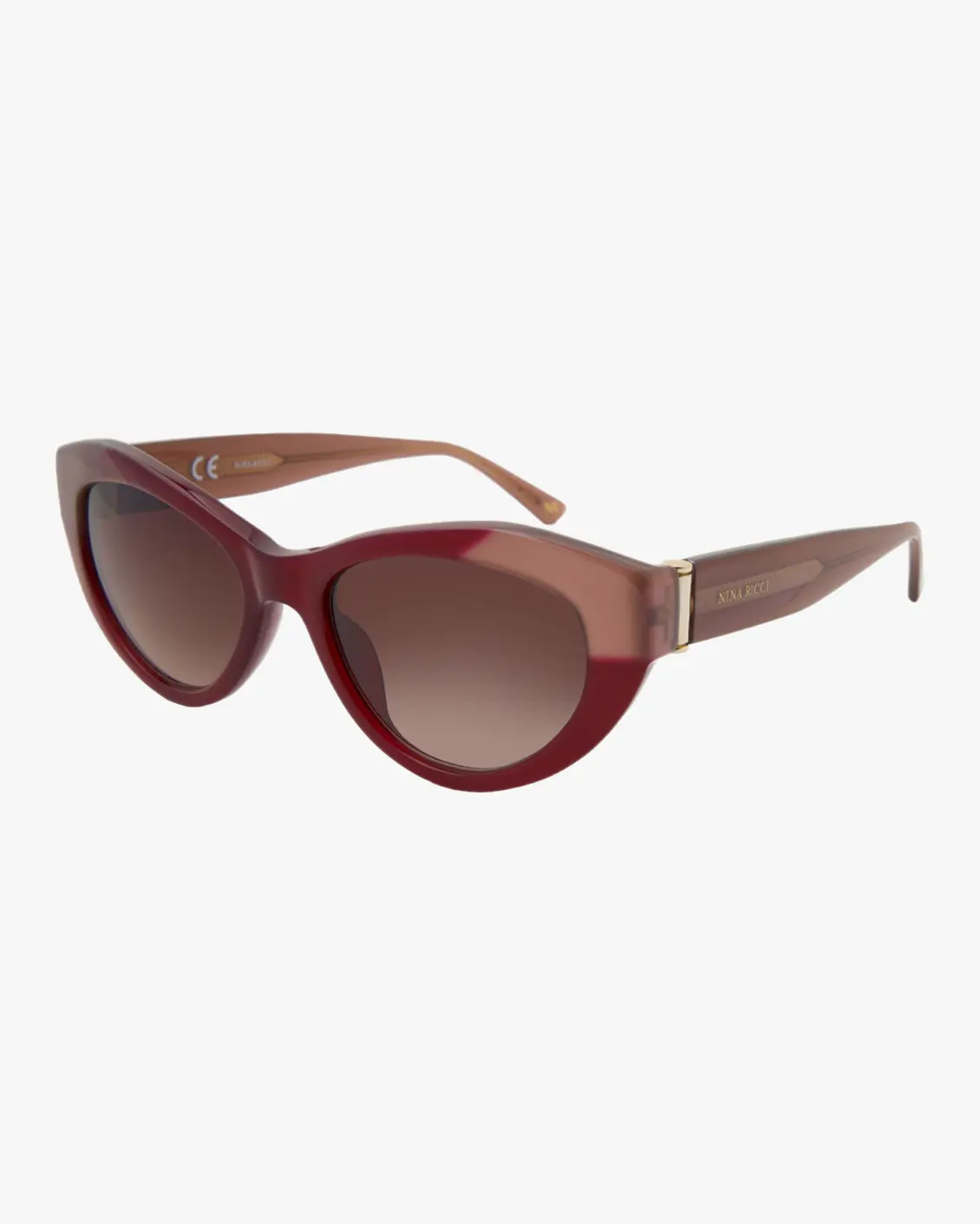 Cat Eye Sunglasses in Red