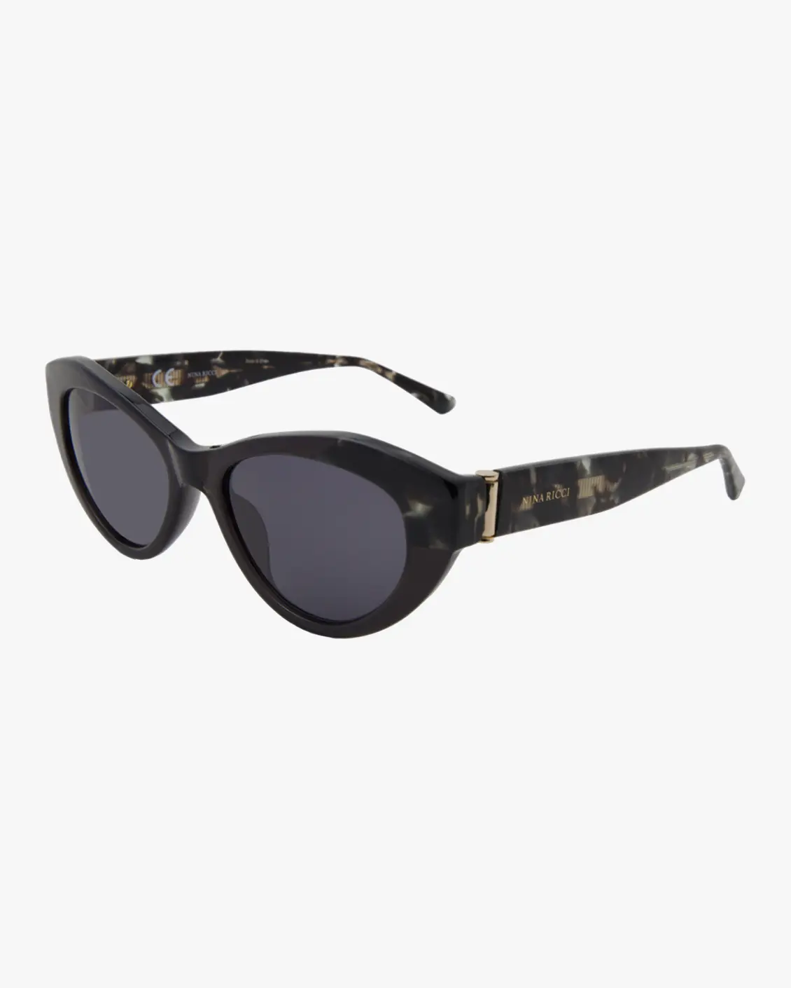 Cat Eye Sunglasses in Black