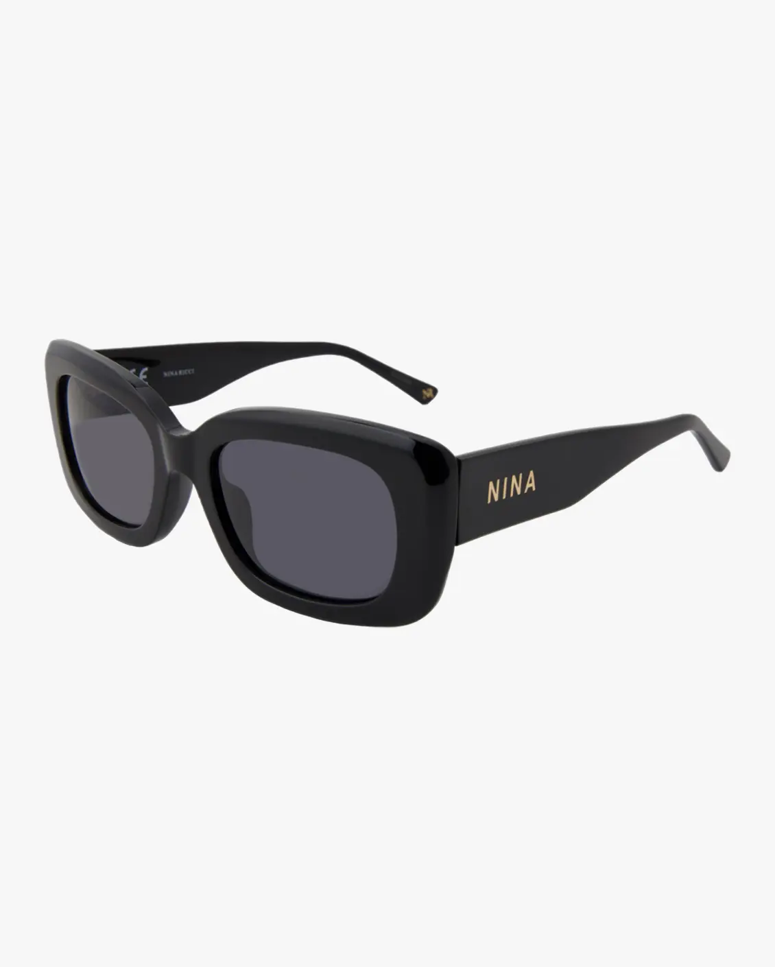 Rectangle Sunglasses in Black