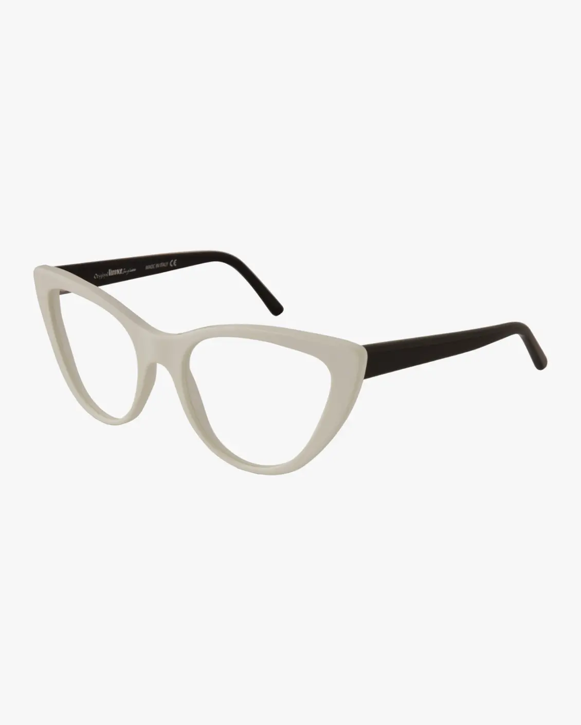 Cat Eye Eyeglasses in White