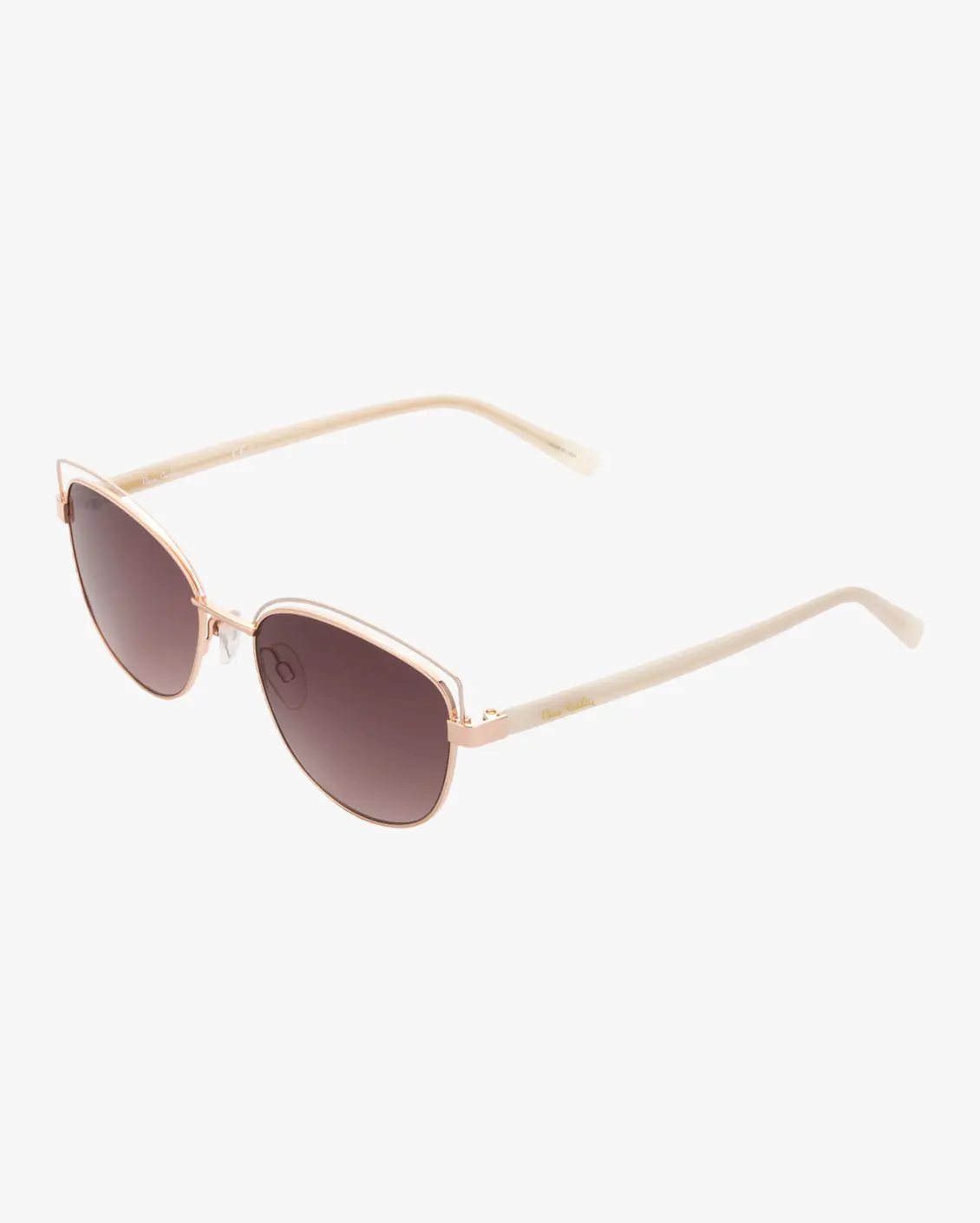 Cat Eye Sunglasses in White