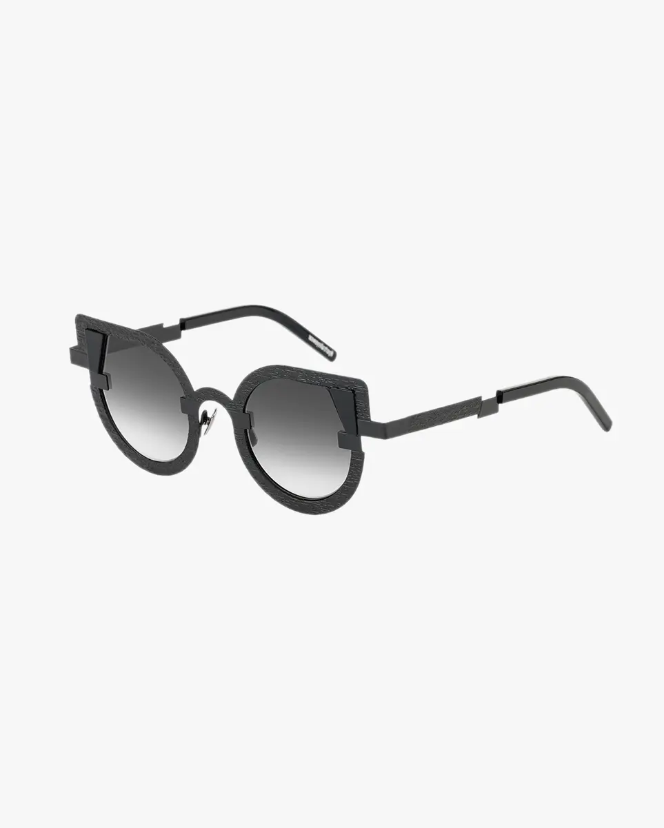 Irregular Sunglasses in Black