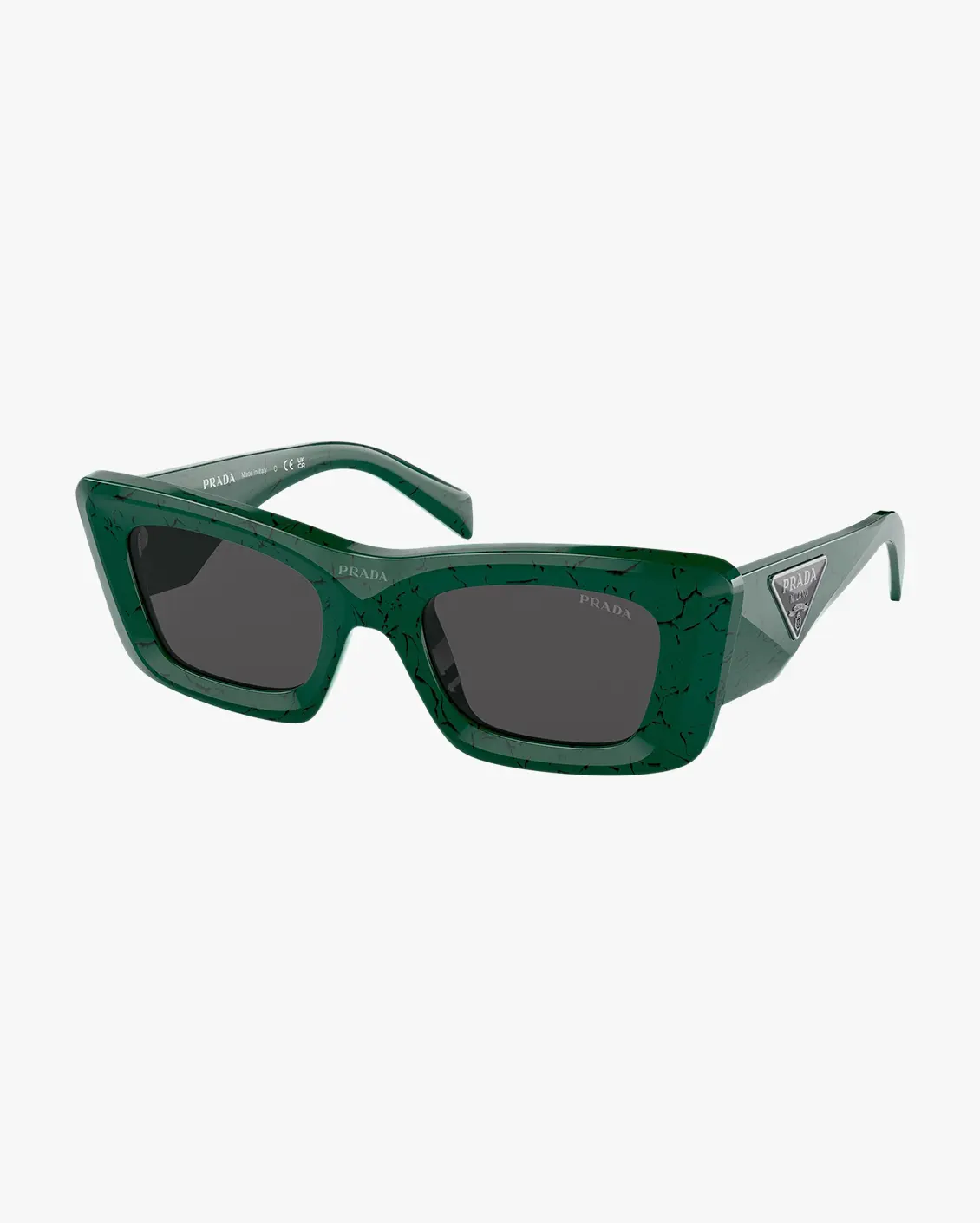 Rectangle Sunglasses in Green