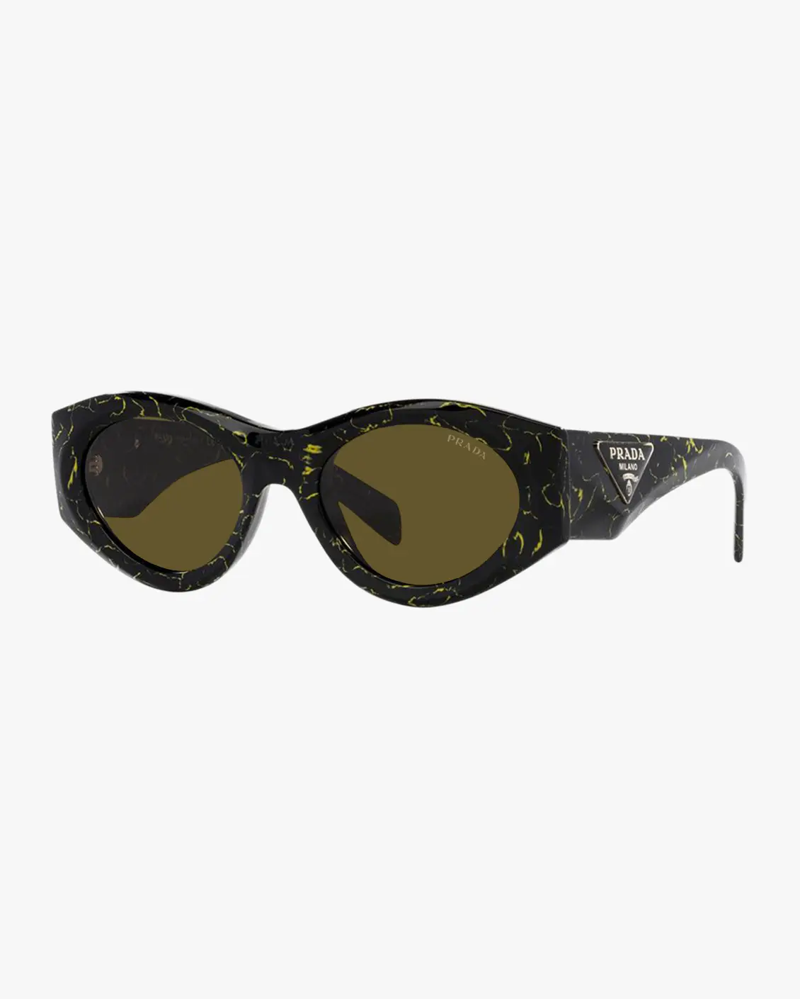 Oval Sunglasses in Black