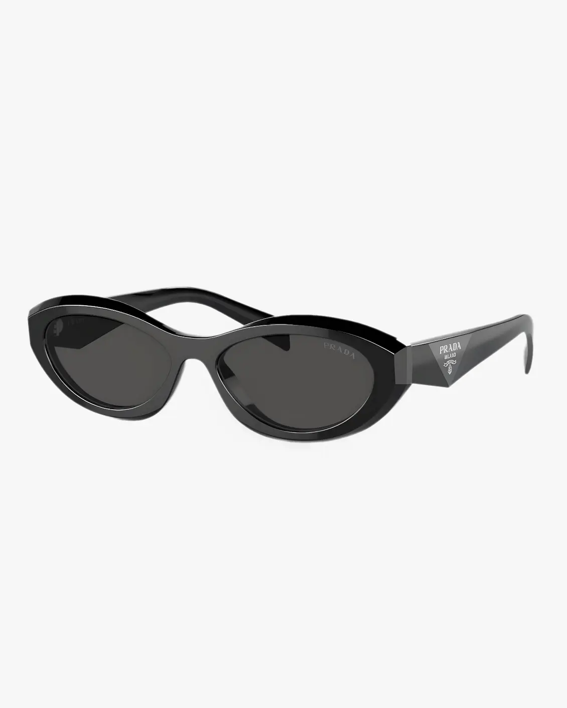 Oval Sunglasses in Black