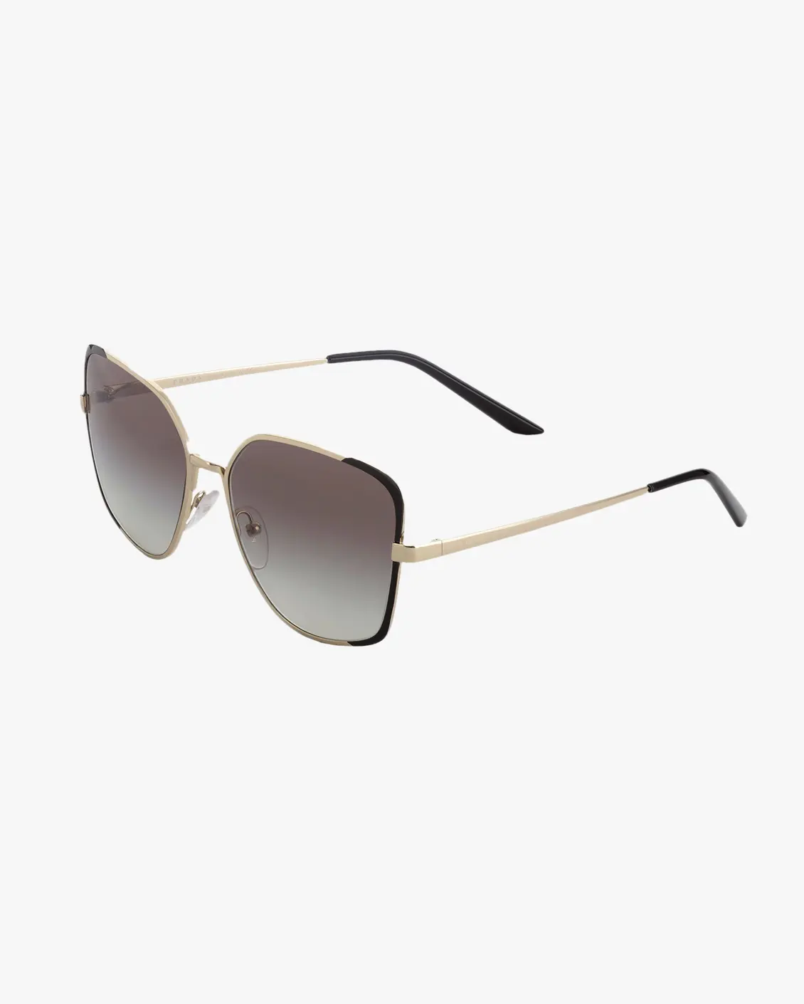 Square Sunglasses in Gold