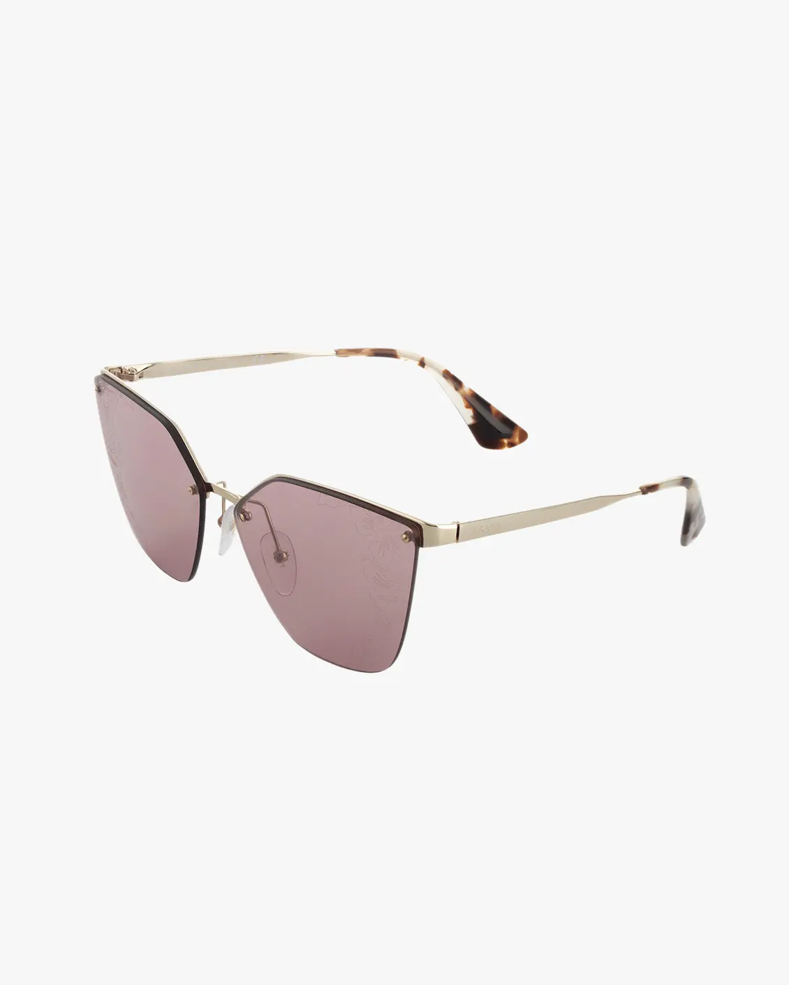 Irregular Sunglasses in Pink