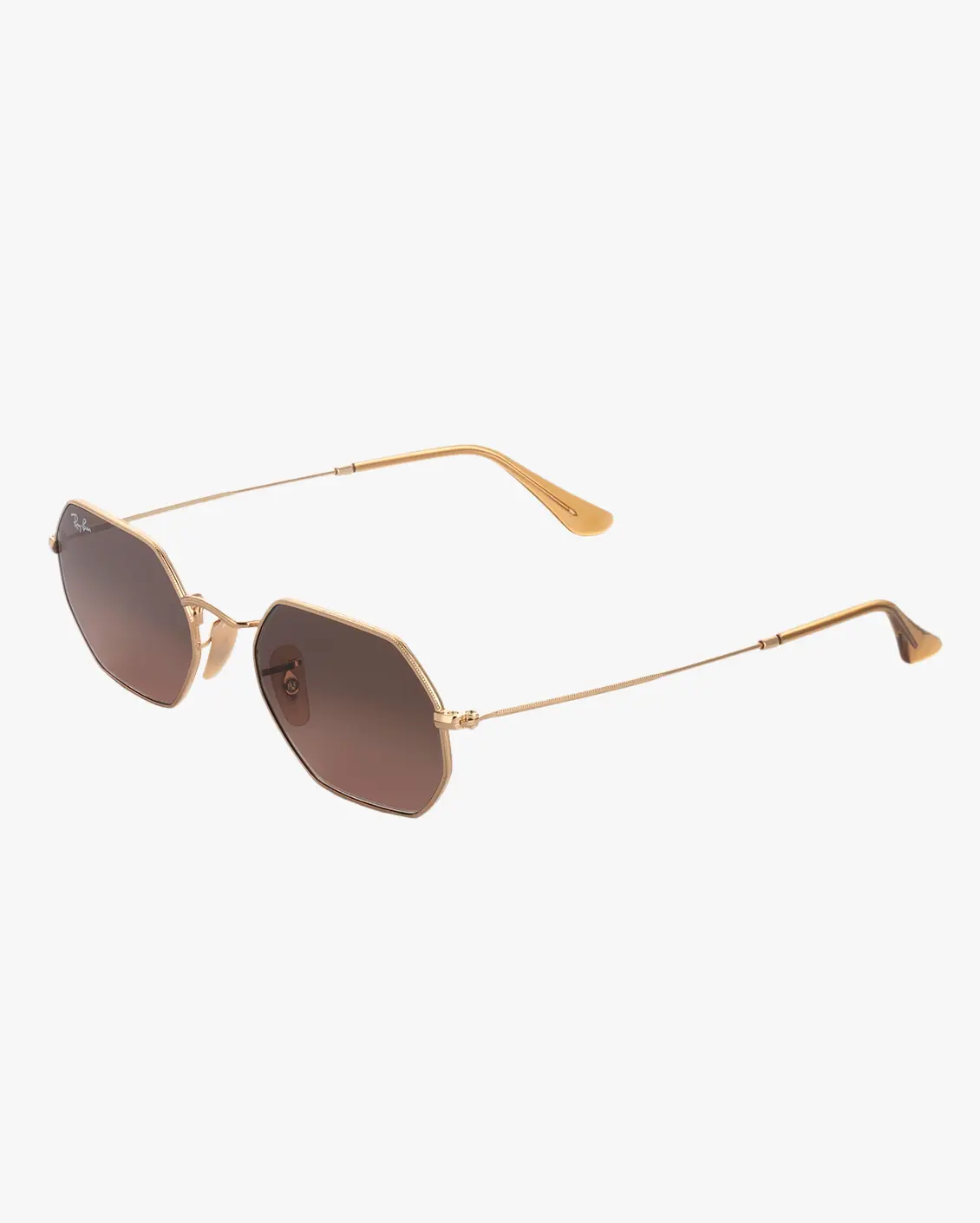 Irregular Sunglasses in Gold