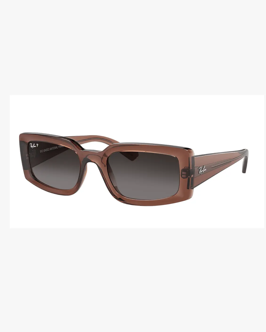 Rectangle Sunglasses in Brown