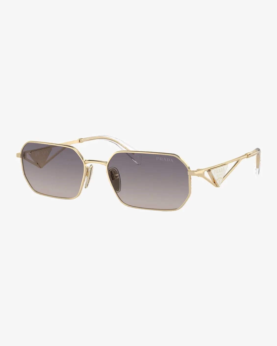 Irregular Sunglasses in Gold