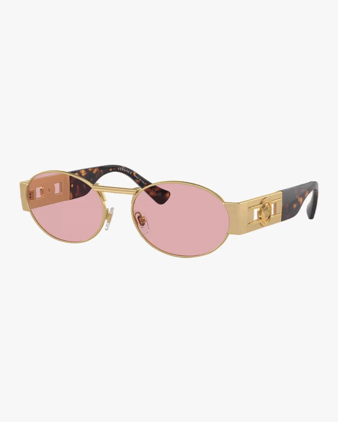 Oval Sunglasses in Gold