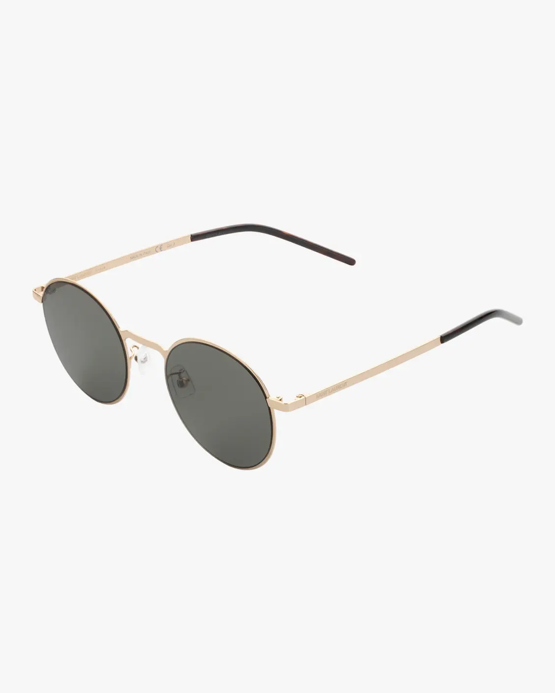 Round Sunglasses in Gold