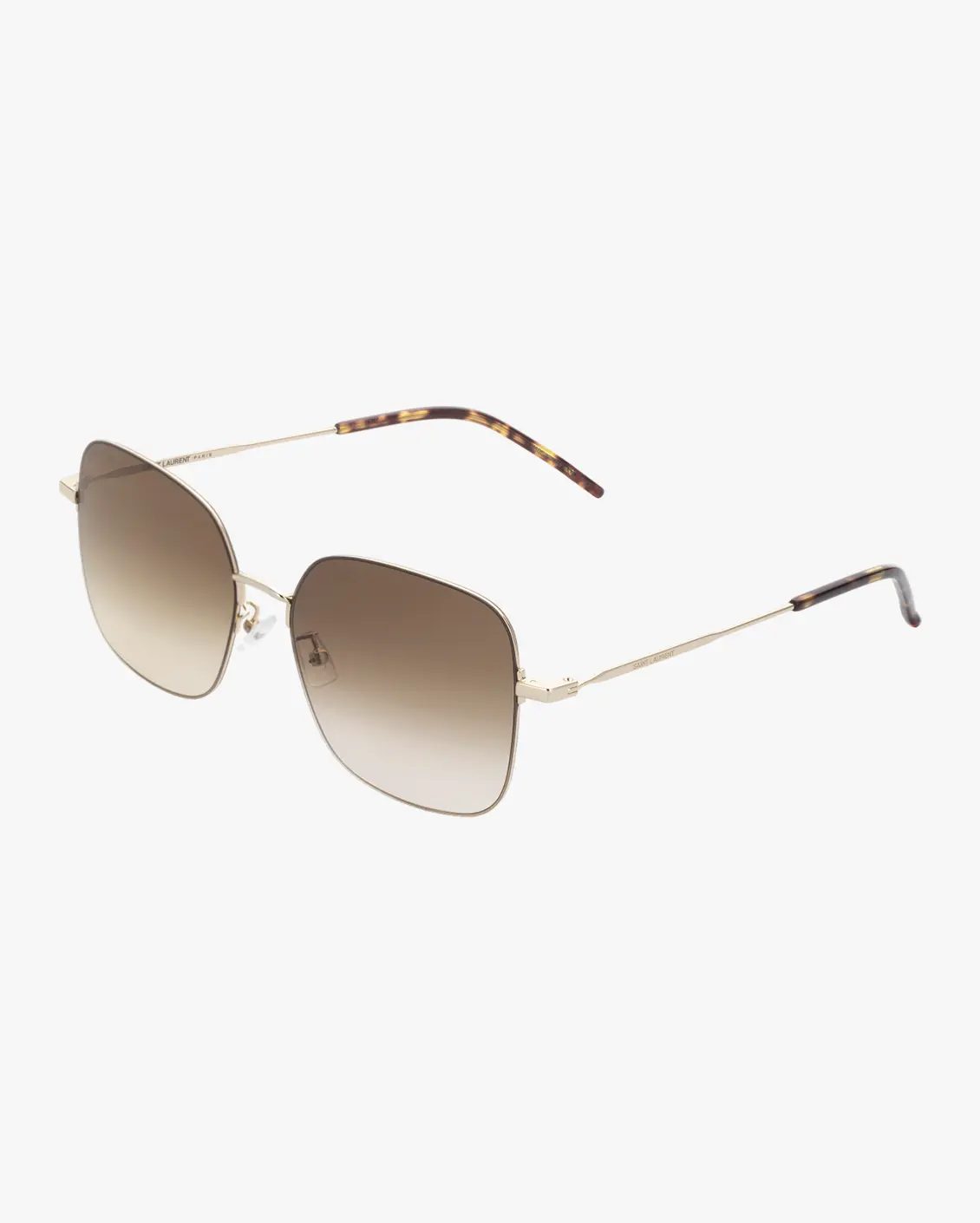 Square Sunglasses in Gold