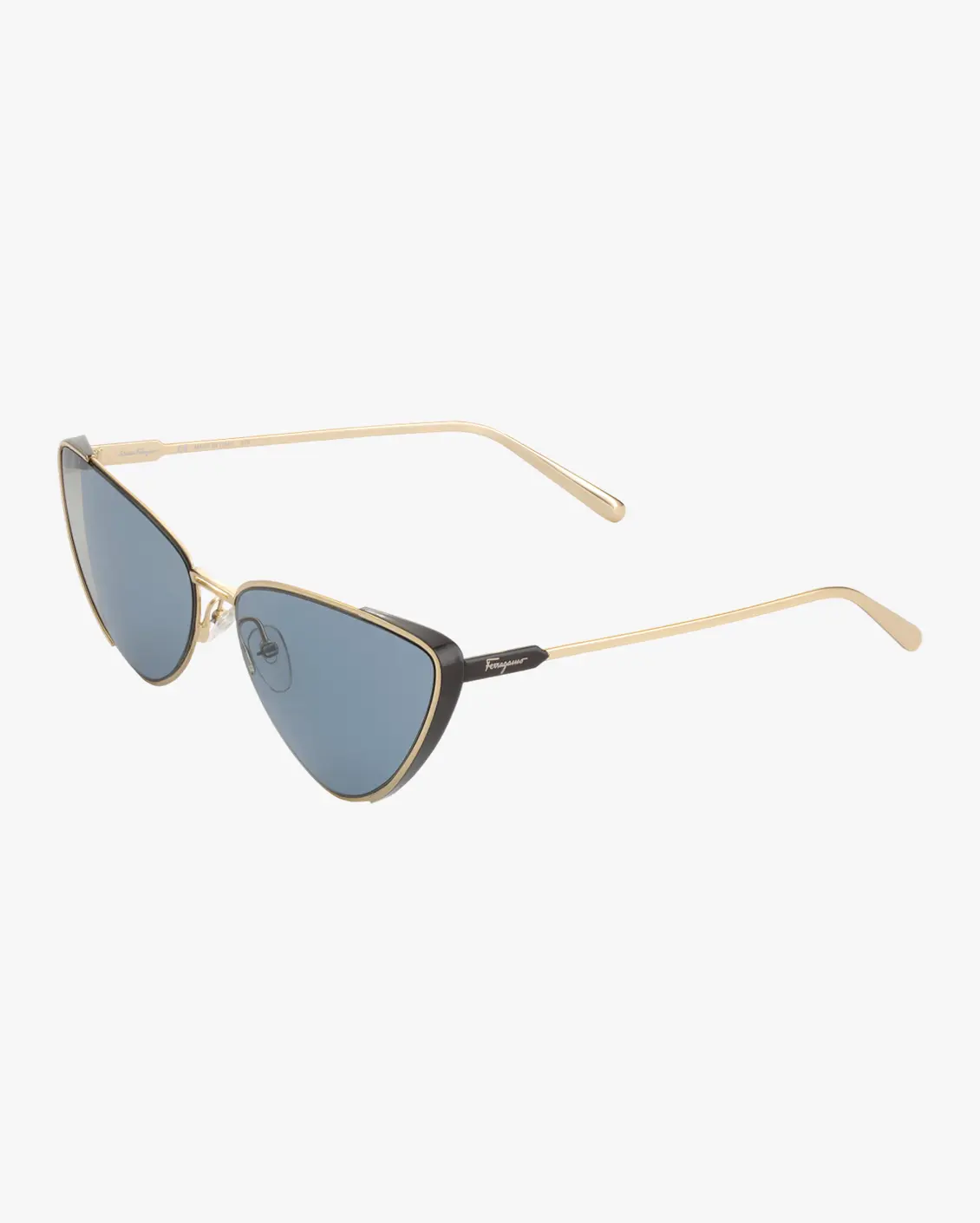 Cat Eye Sunglasses in Gold