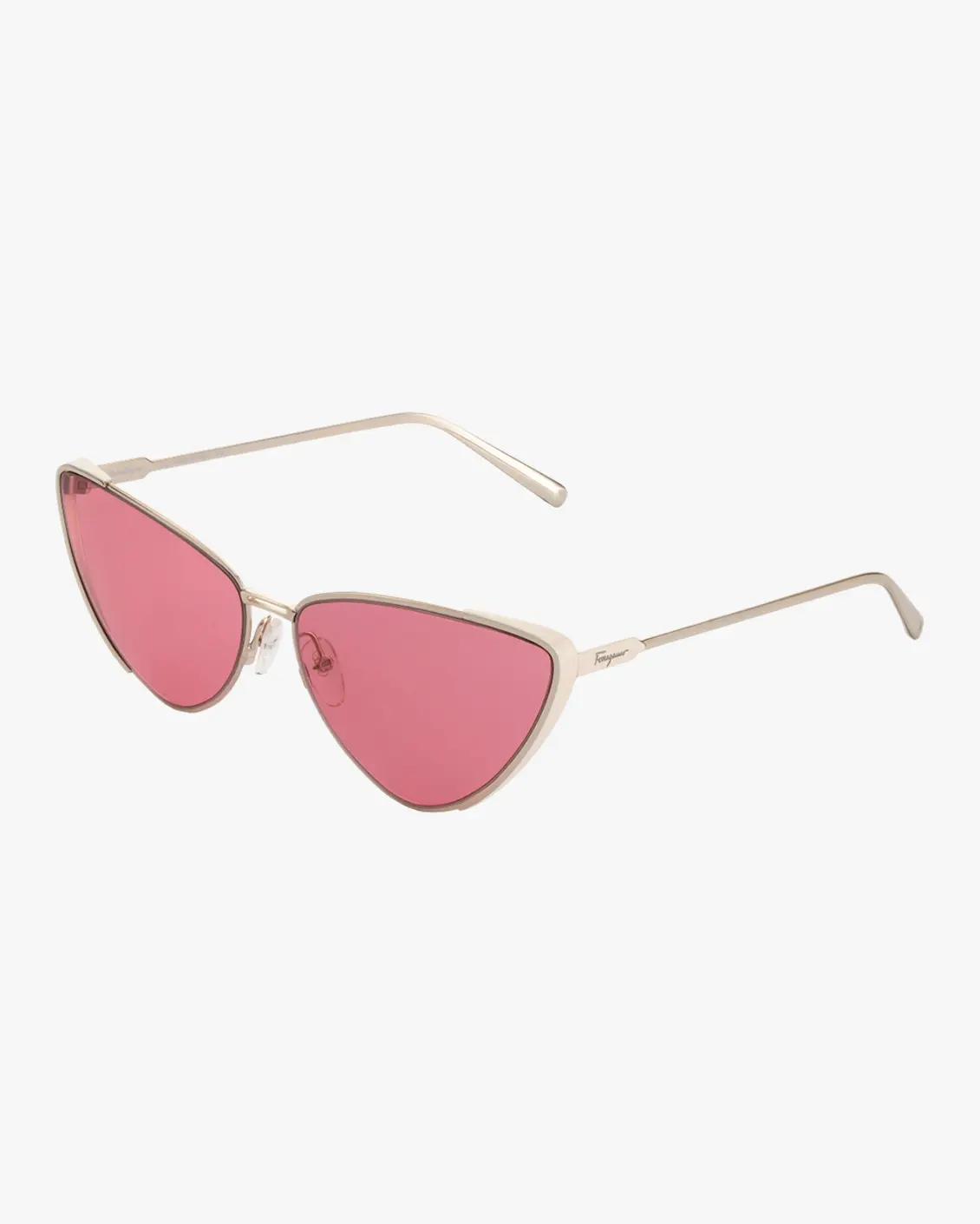 Cat Eye Sunglasses in Gold