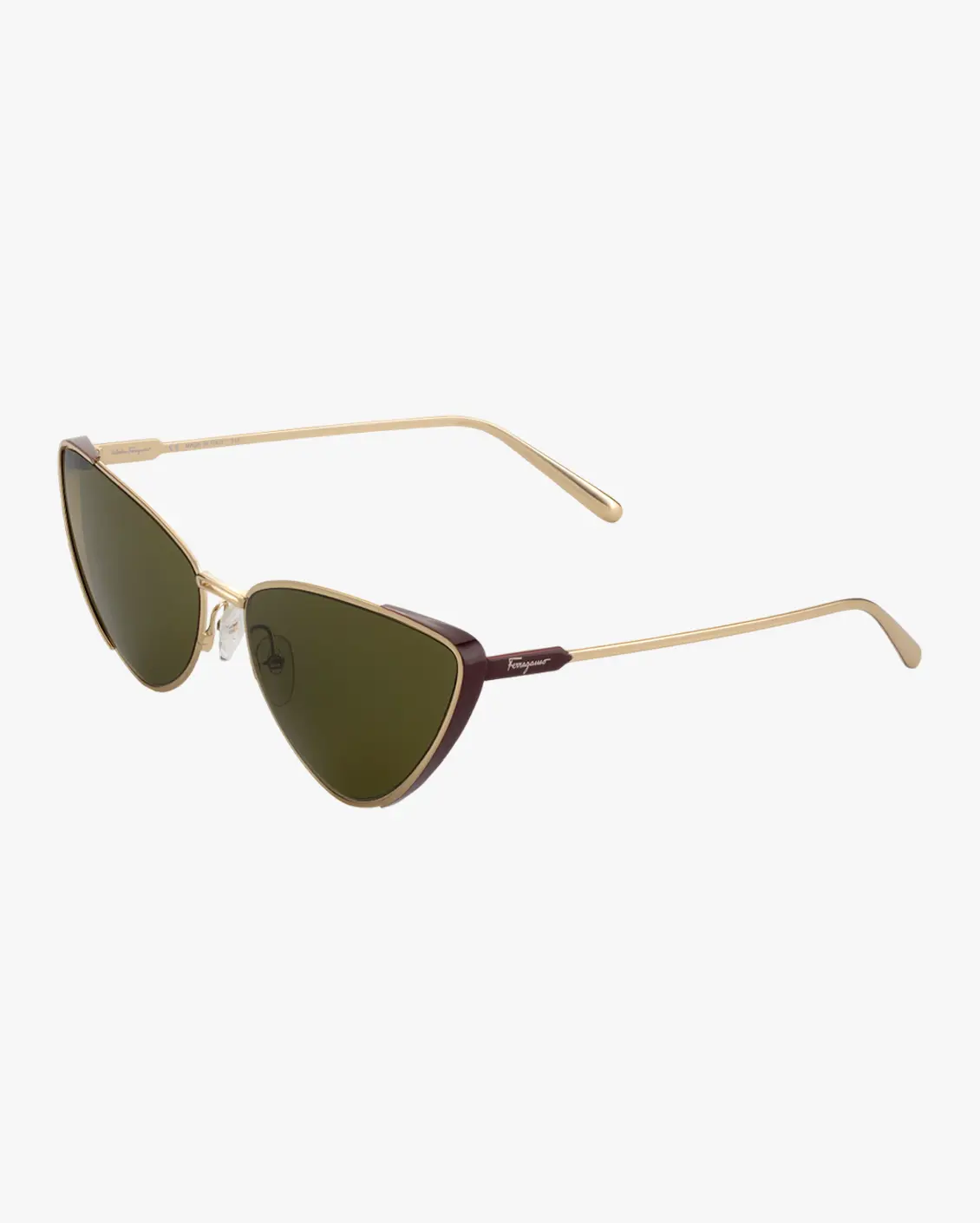 Cat Eye Sunglasses in Gold