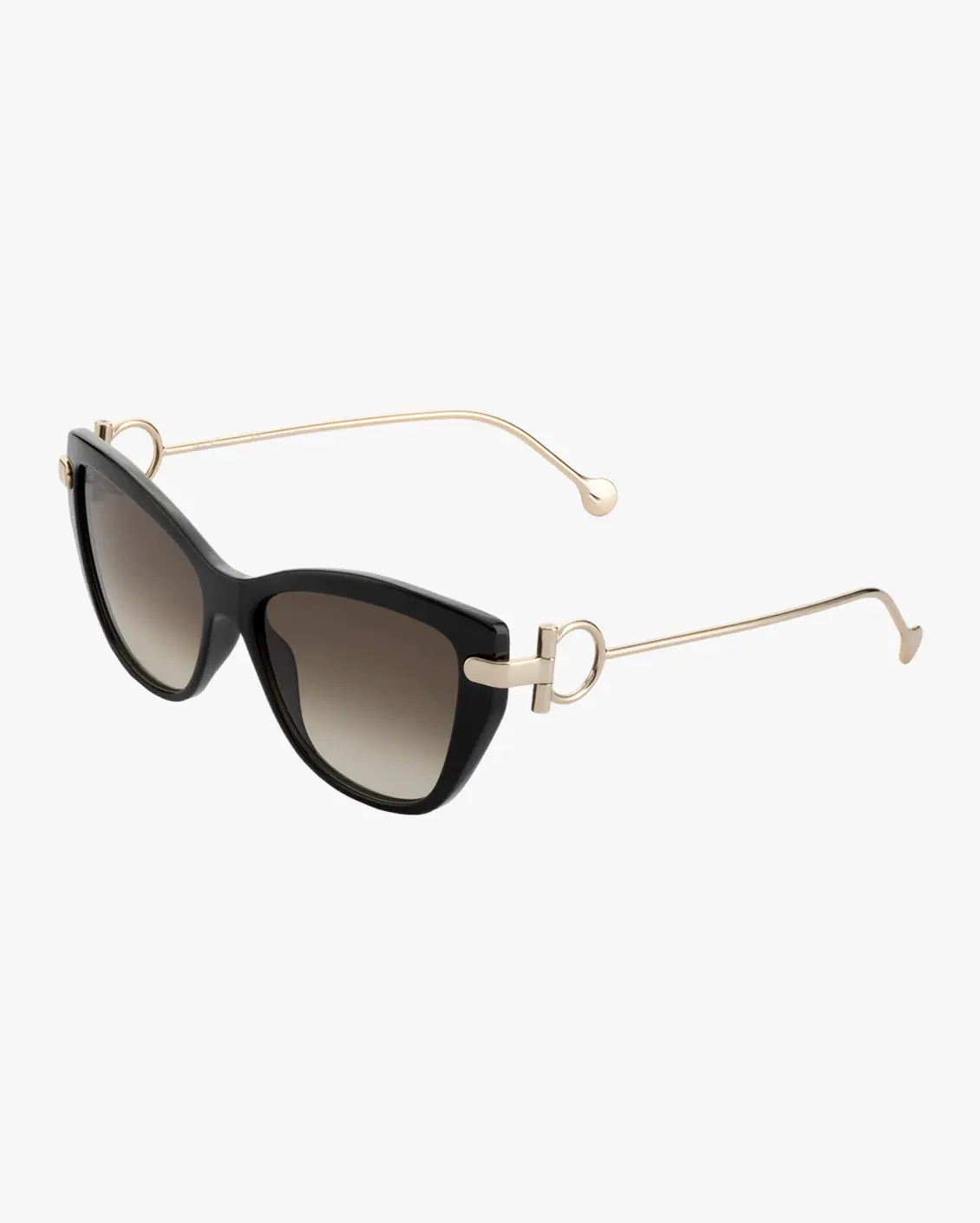 Cat Eye Sunglasses in Black