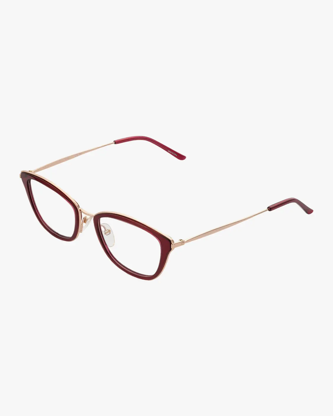 Square Eyeglasses in Red